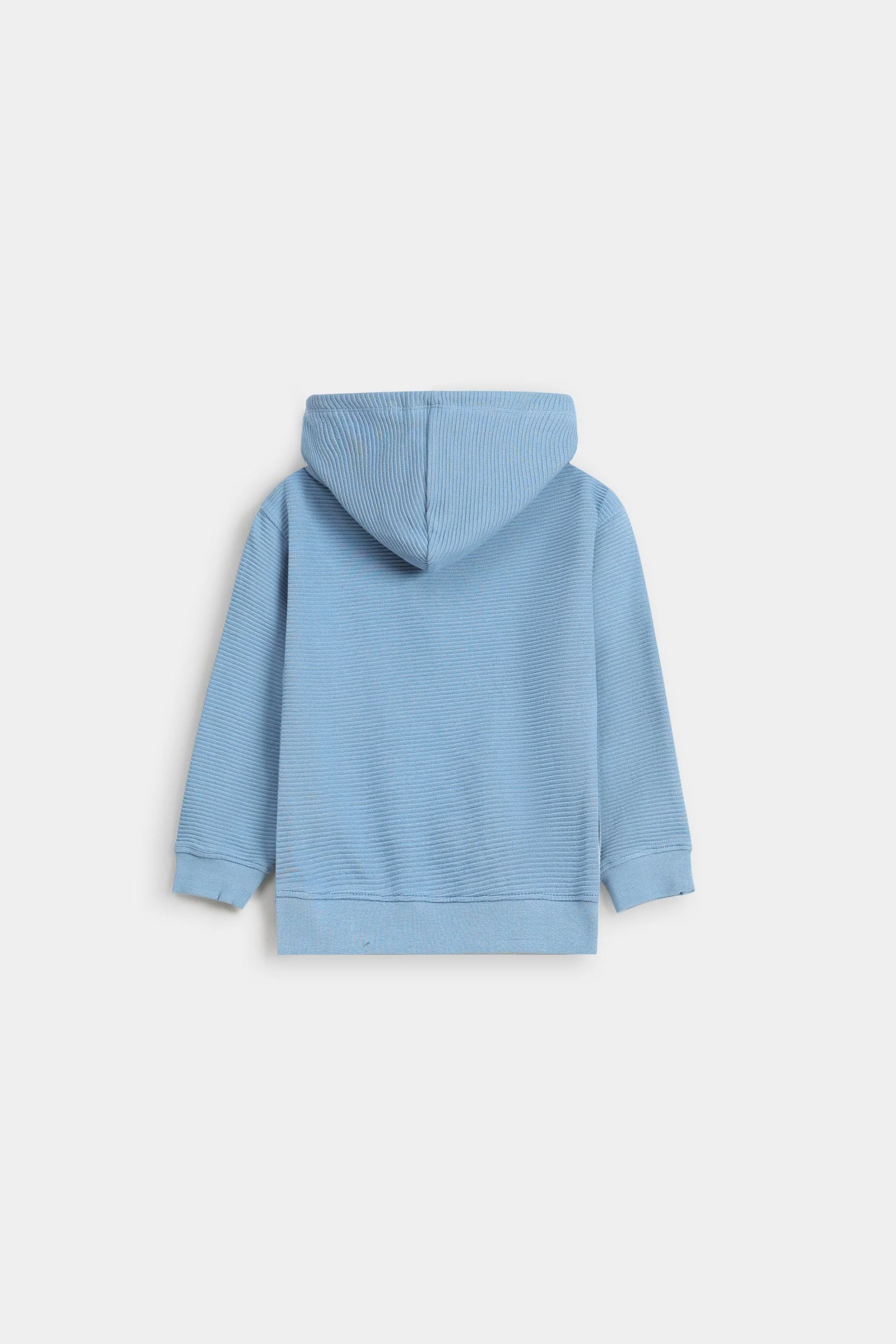 Basic Ribbed Hoodie - Image 3