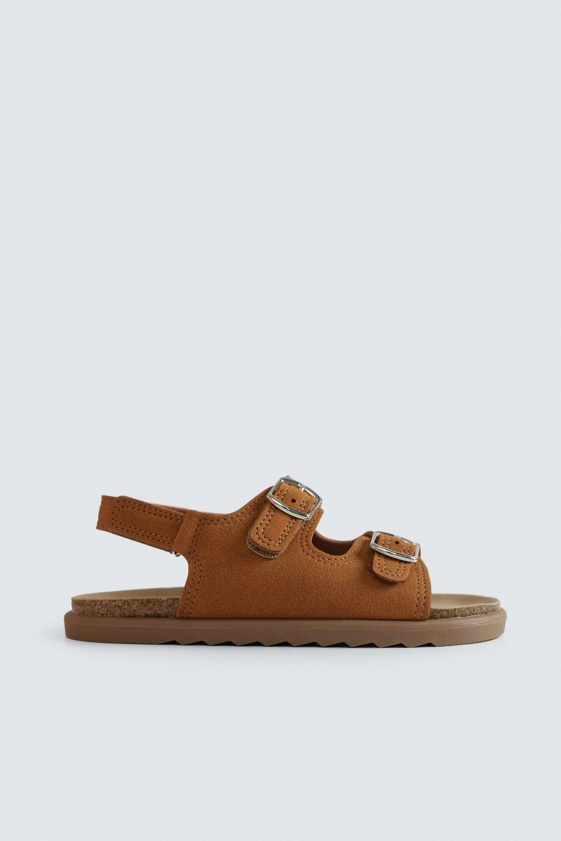 Double Buckle Strap Sandals