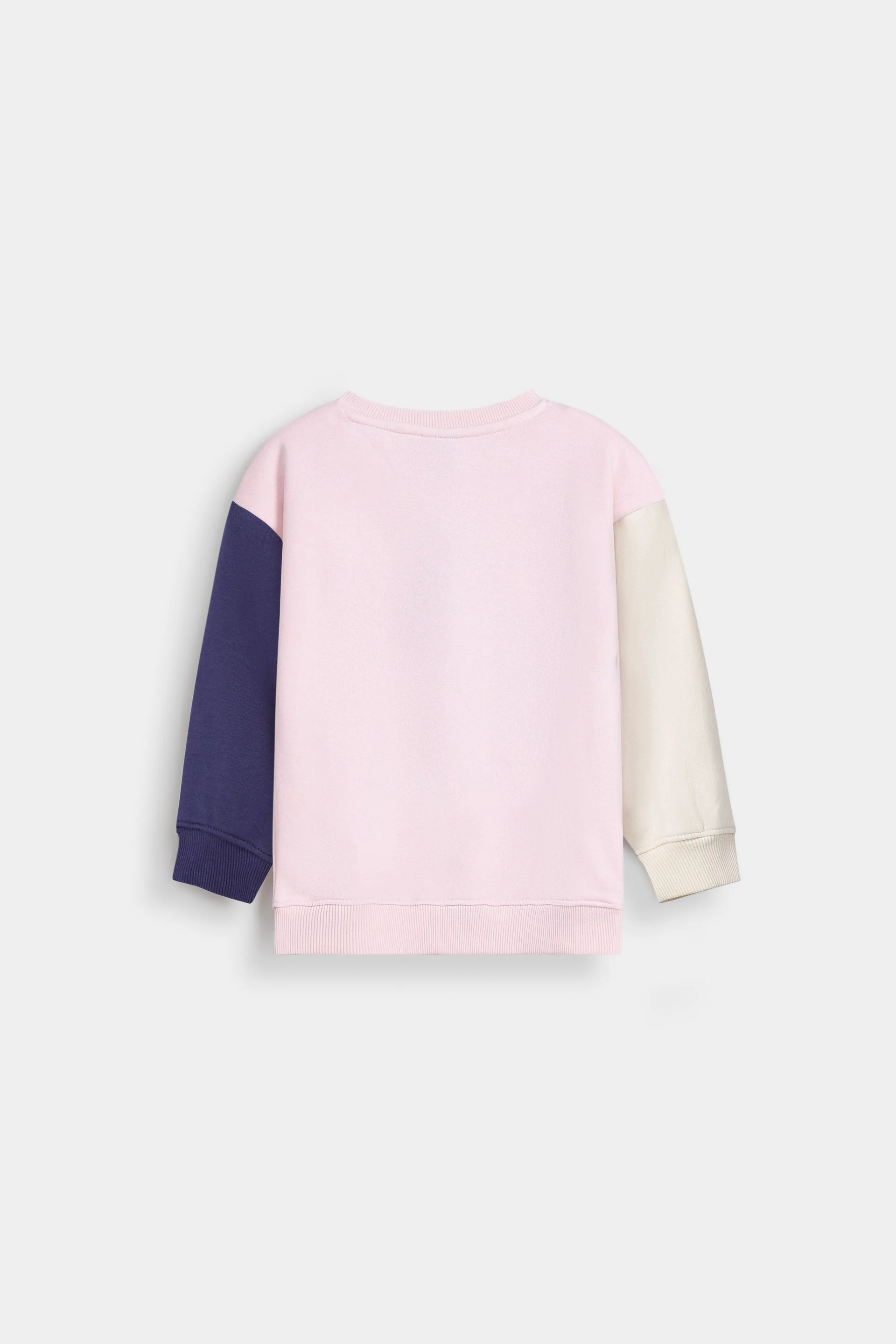 Contrast Sleeves Graphic Sweatshirt - Image 3