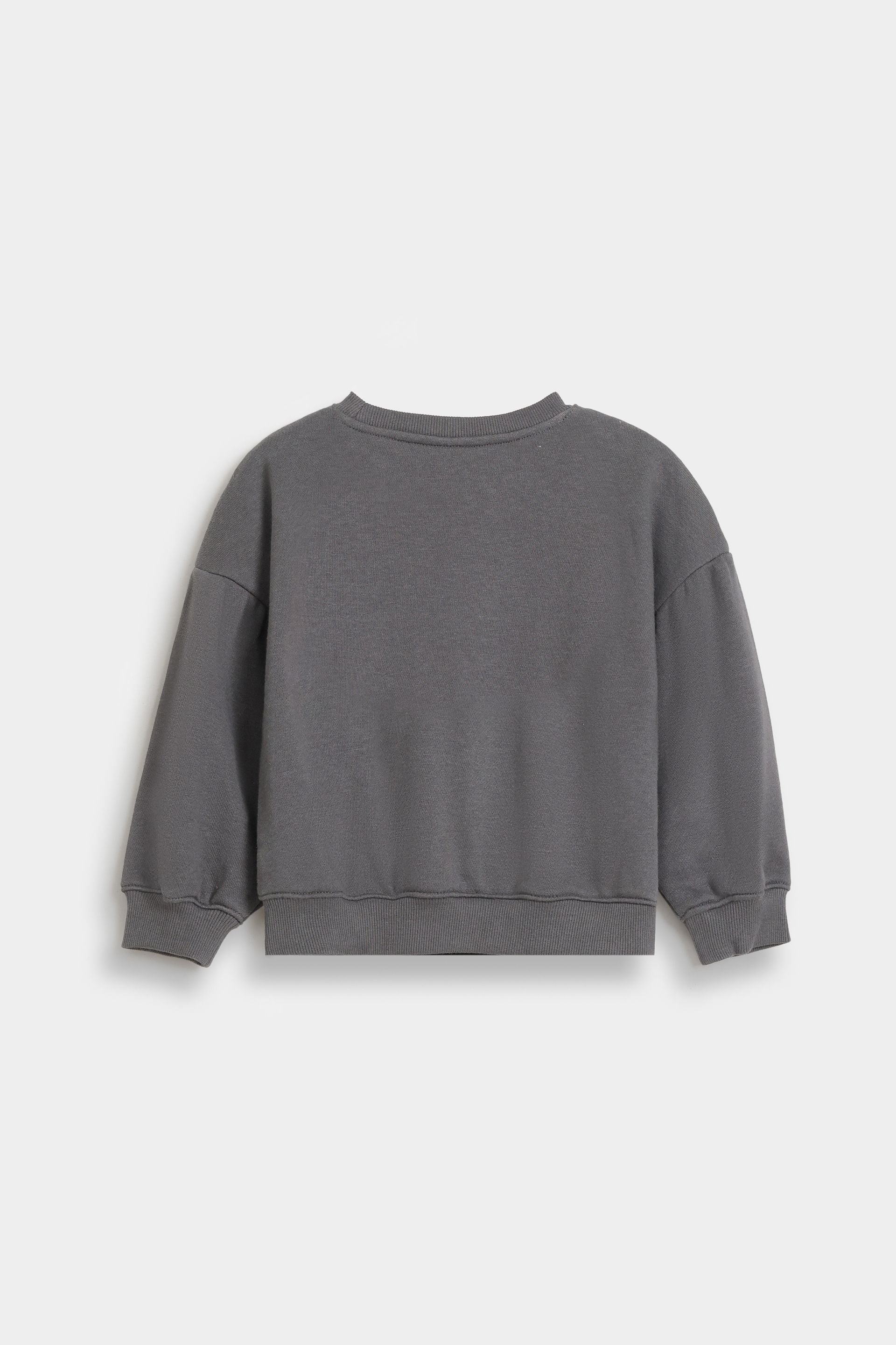 Cropped Embroidered Sweatshirt - Image 3