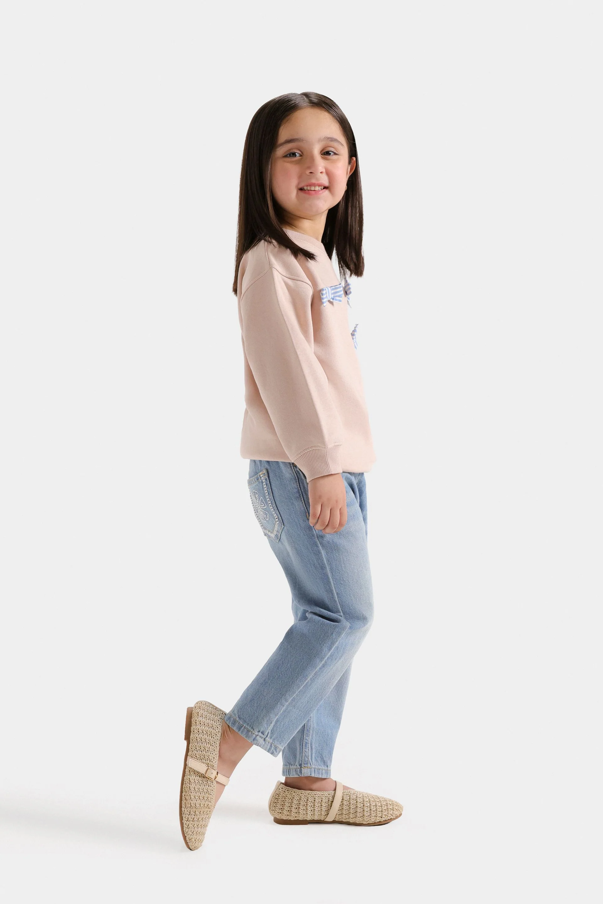 Sweatshirt with 3D Bow Detail - Image 5