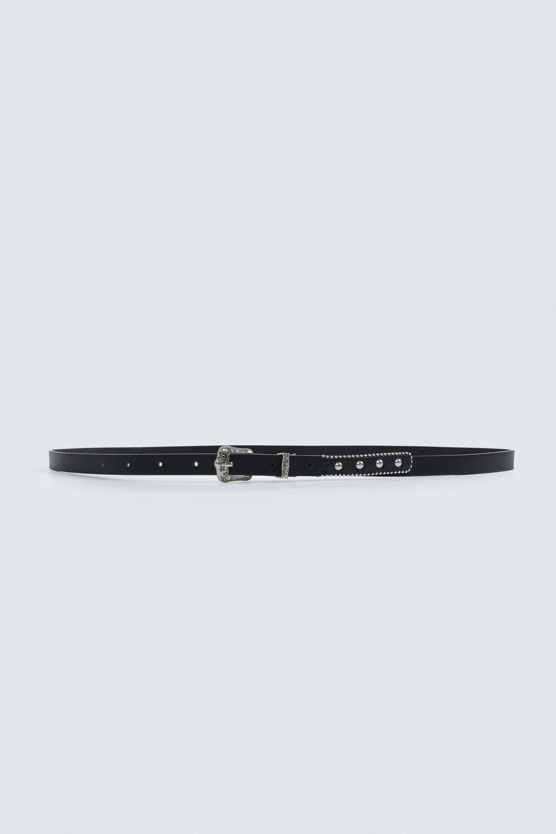 Embossed Studded Belt