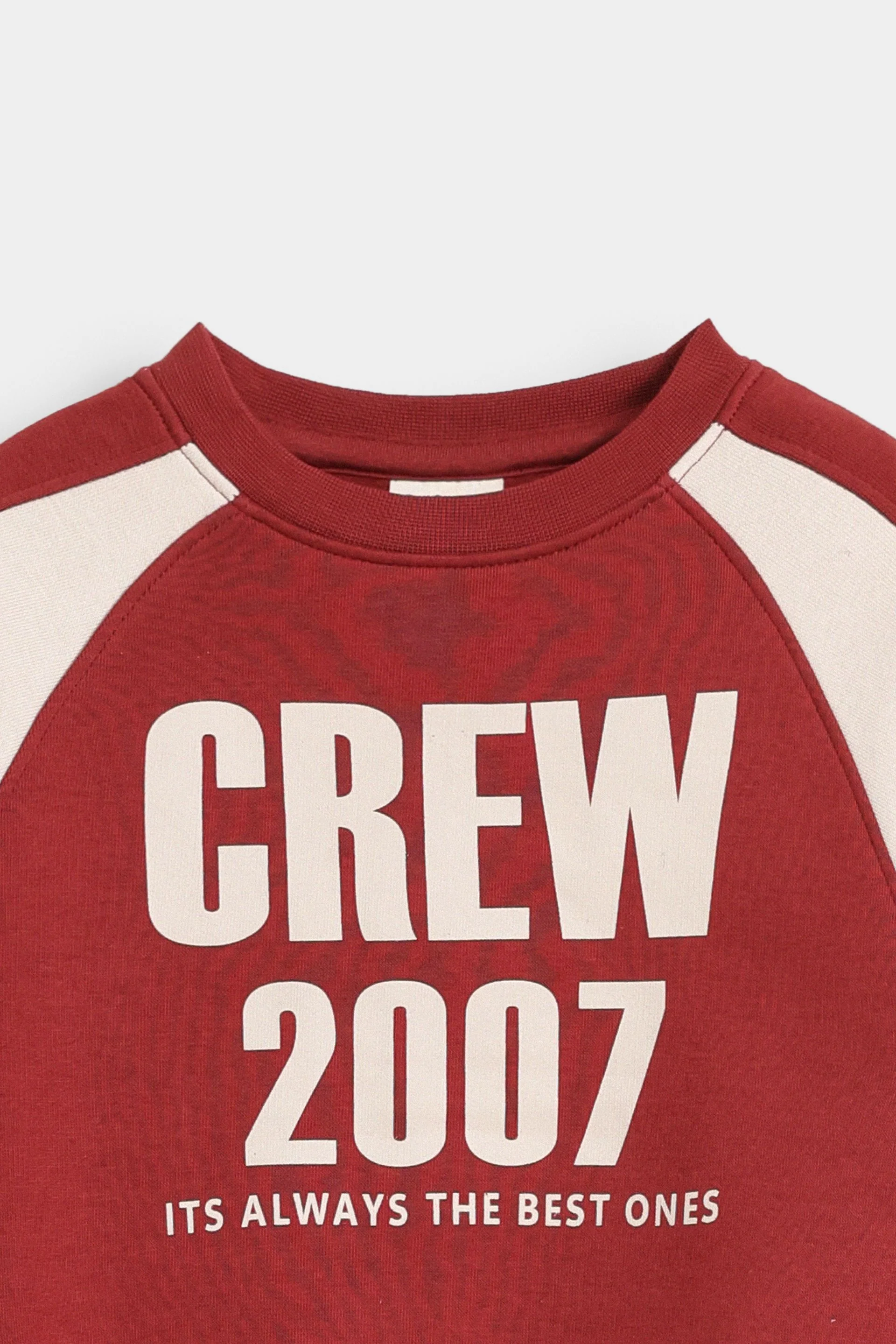 Color-Block Graphic Sweatshirt - Image 2