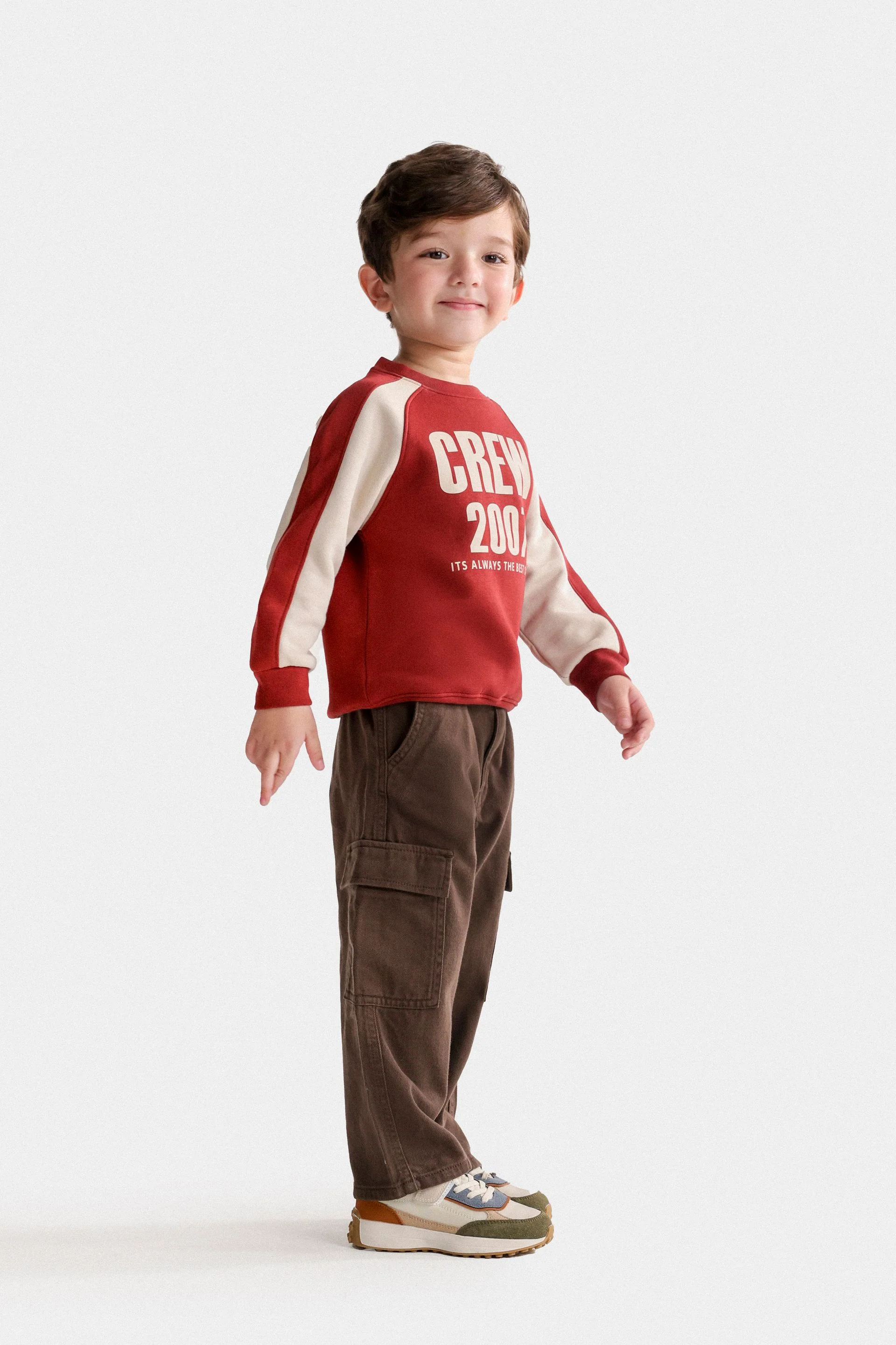 Color-Block Graphic Sweatshirt - Image 5