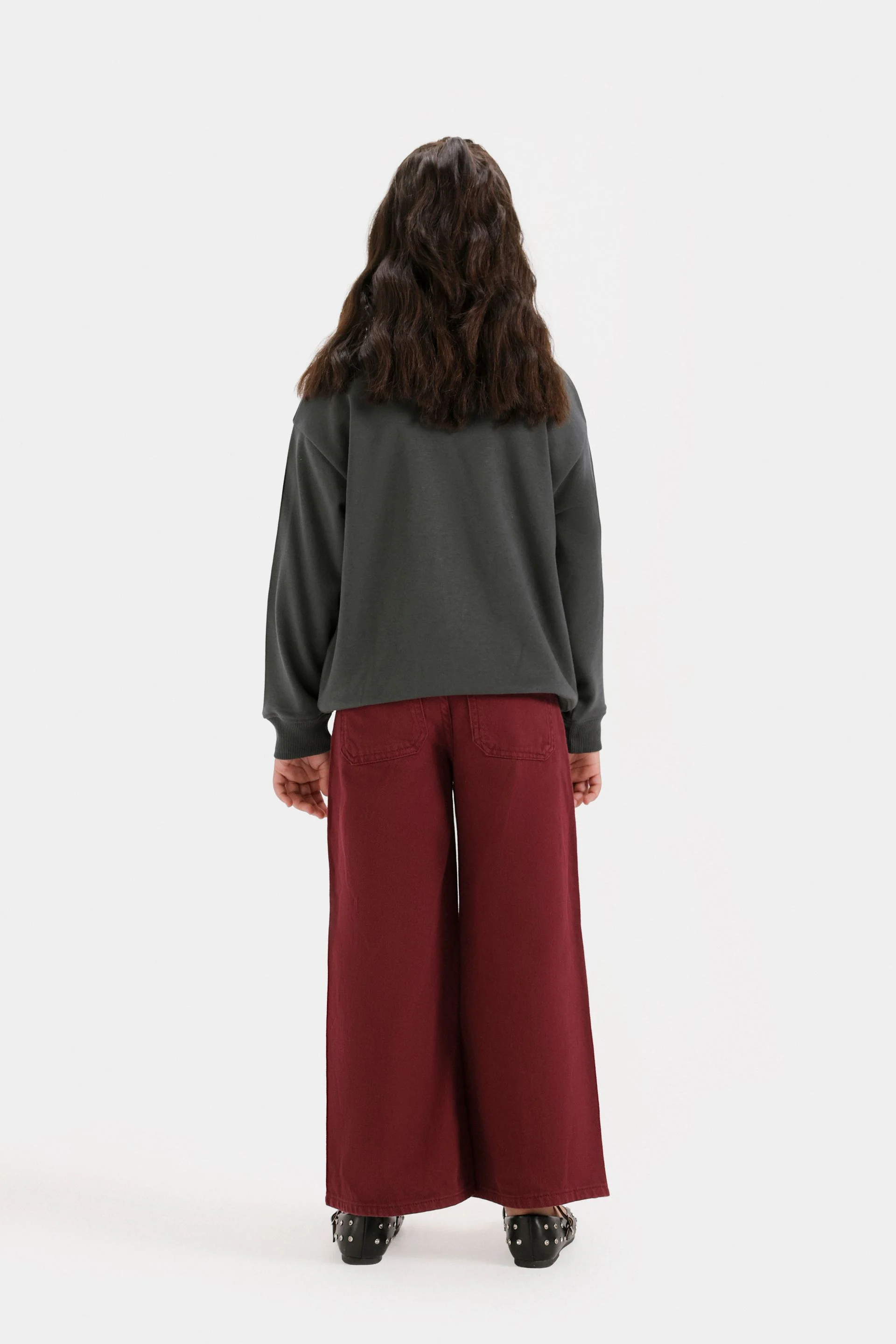 Sweatshirt With Tulle Applique Detail - Image 6