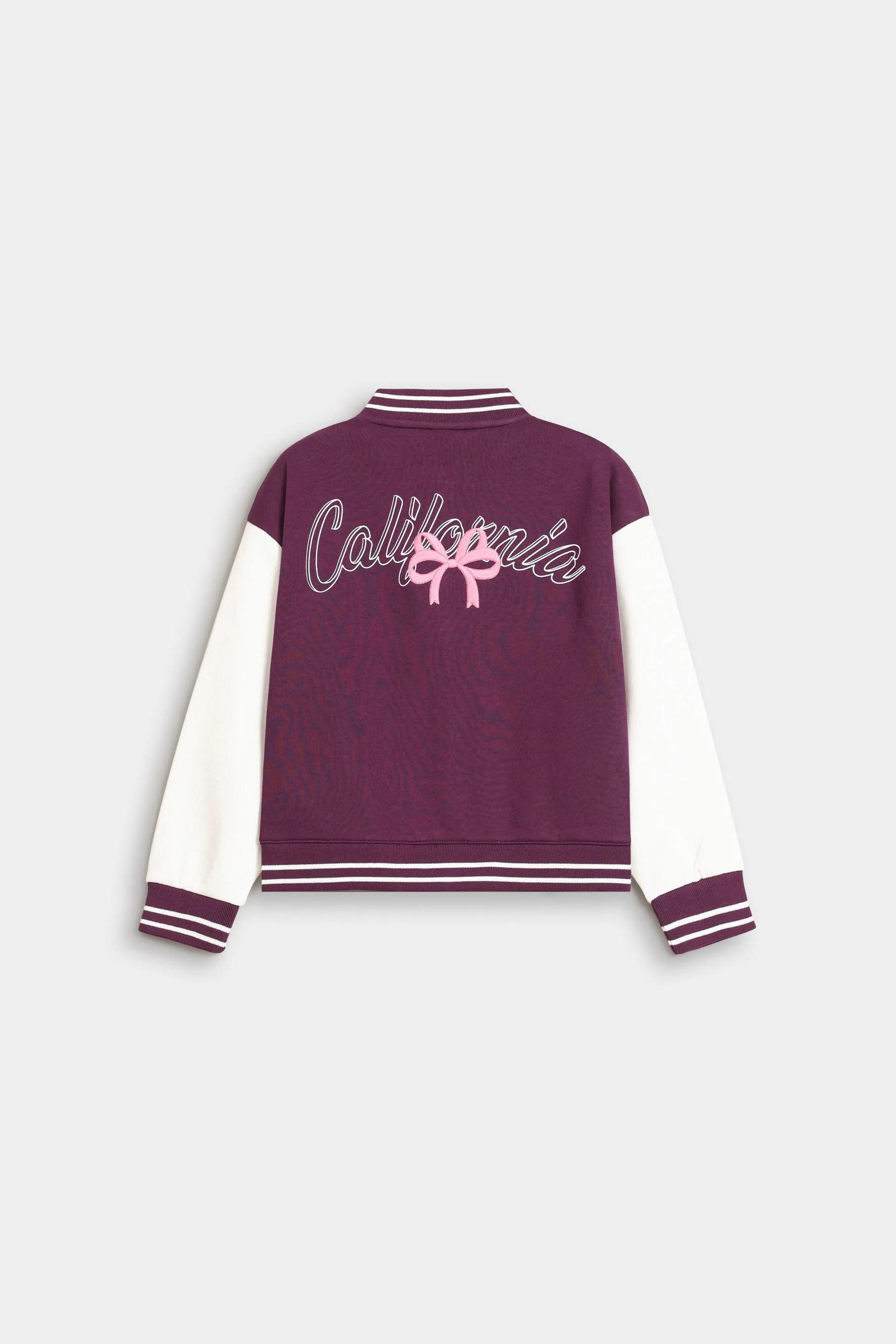 Embroidered Slogan Print Sweatshirt - Image 3