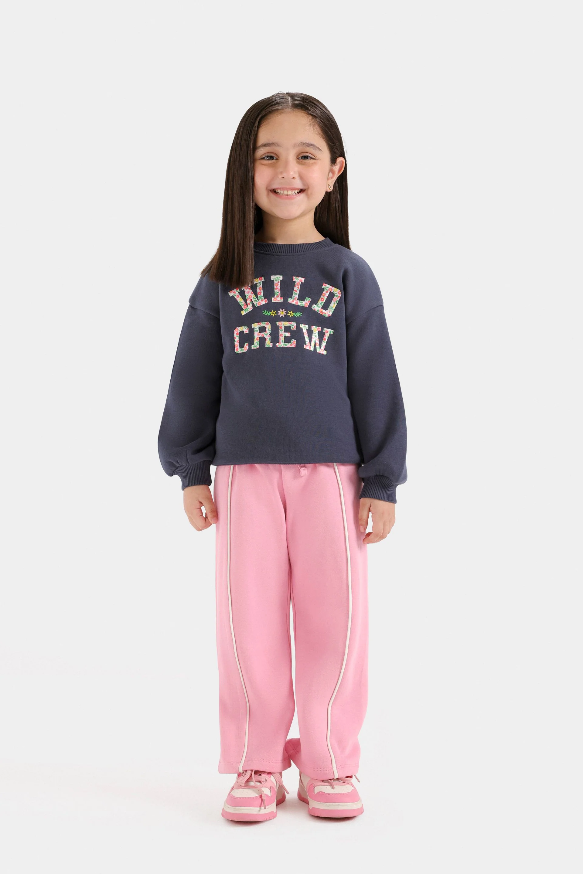 Embroidered Slogan Sweatshirt - Image 4