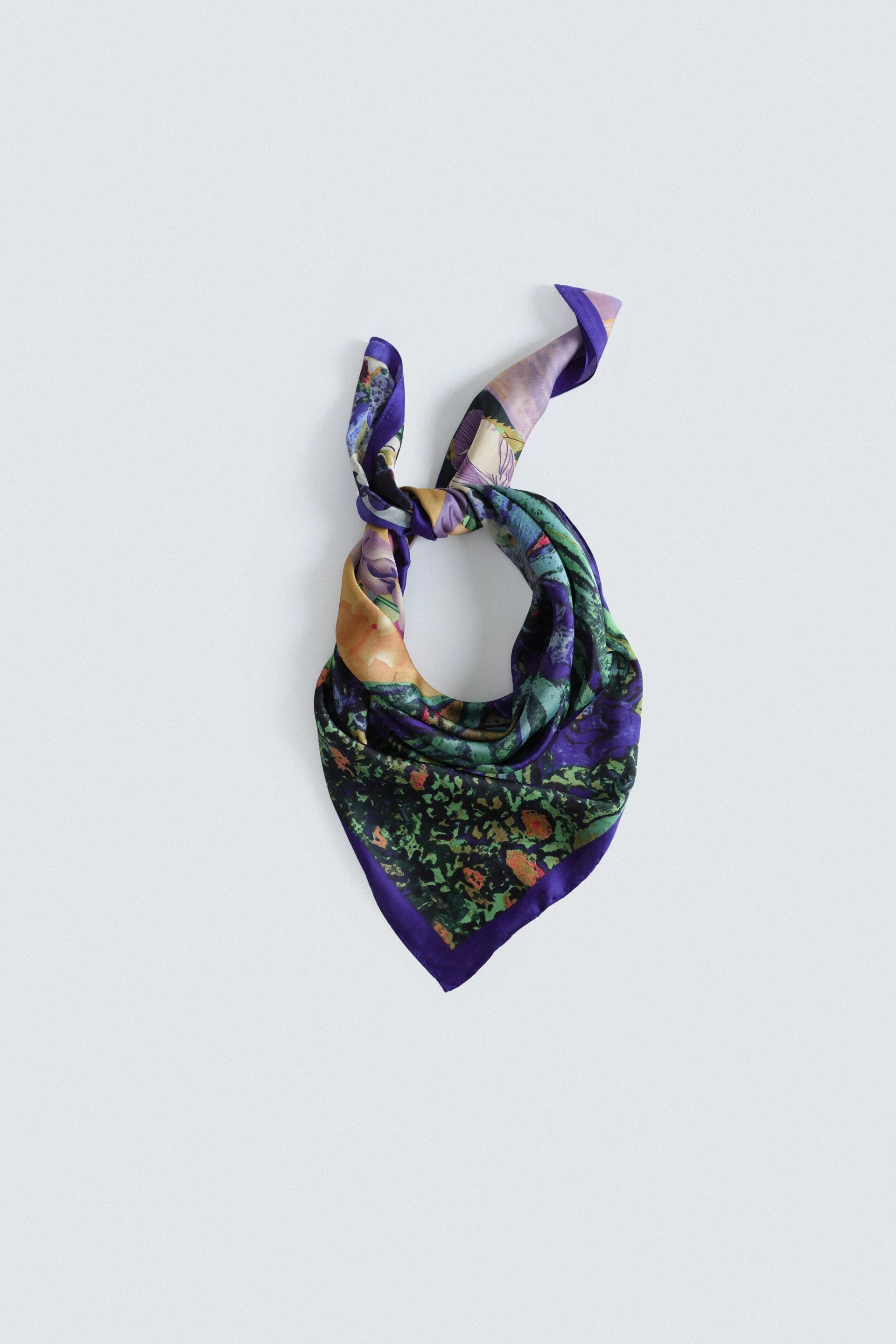 Printed Silk Foulard