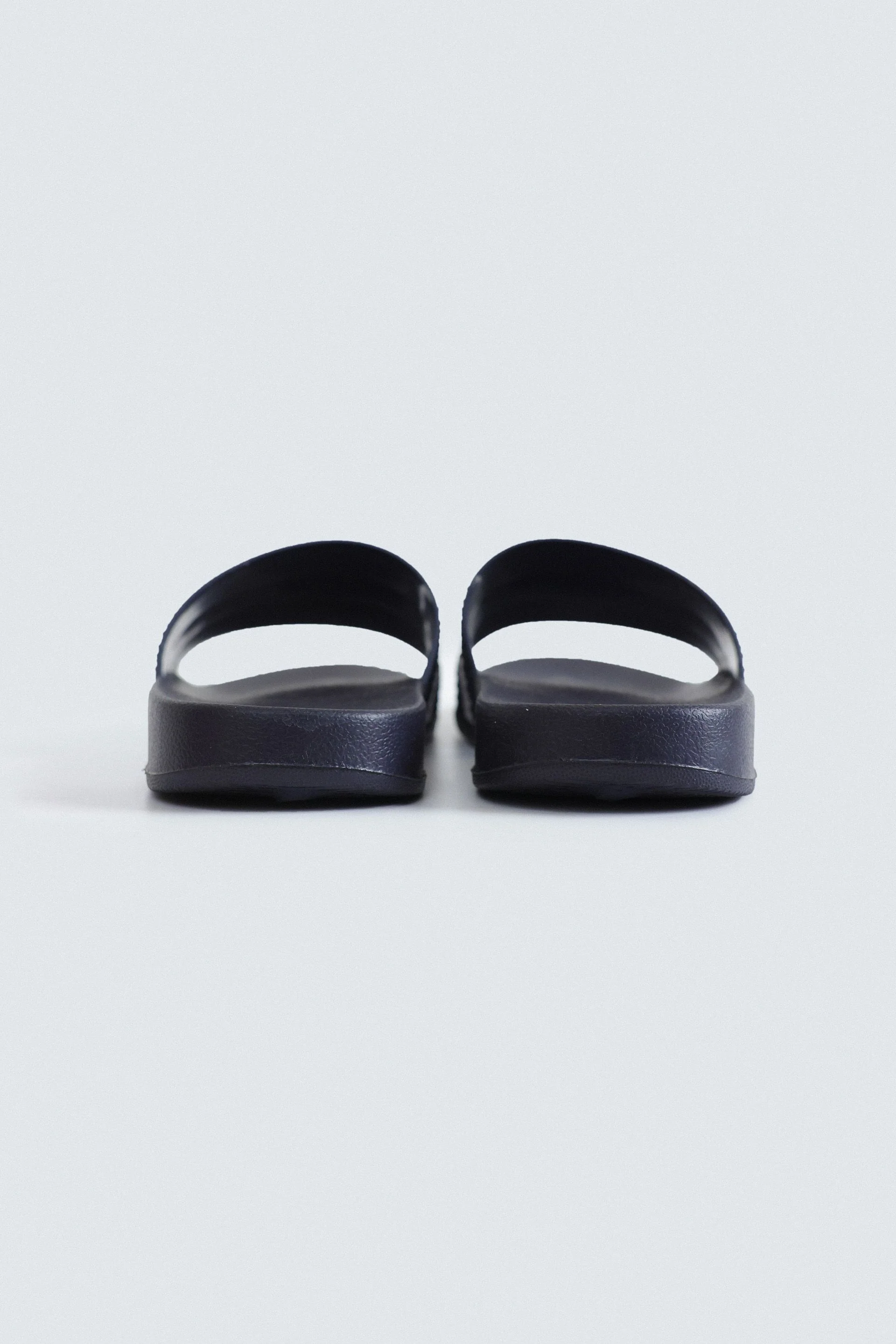 Slogan Print Rubber Slides - Image 11