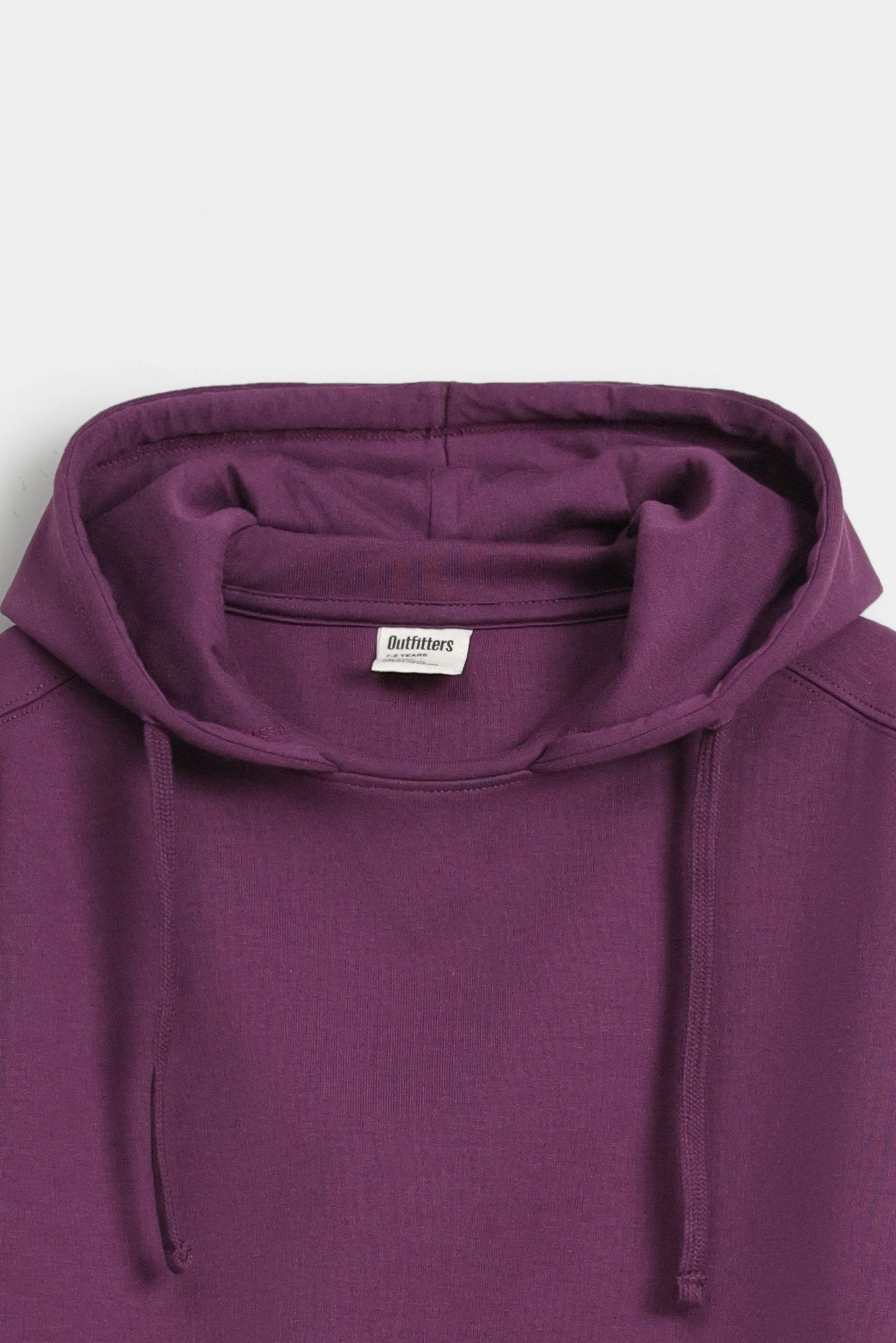 Cropped Cut & Sew Hoodie - Image 2