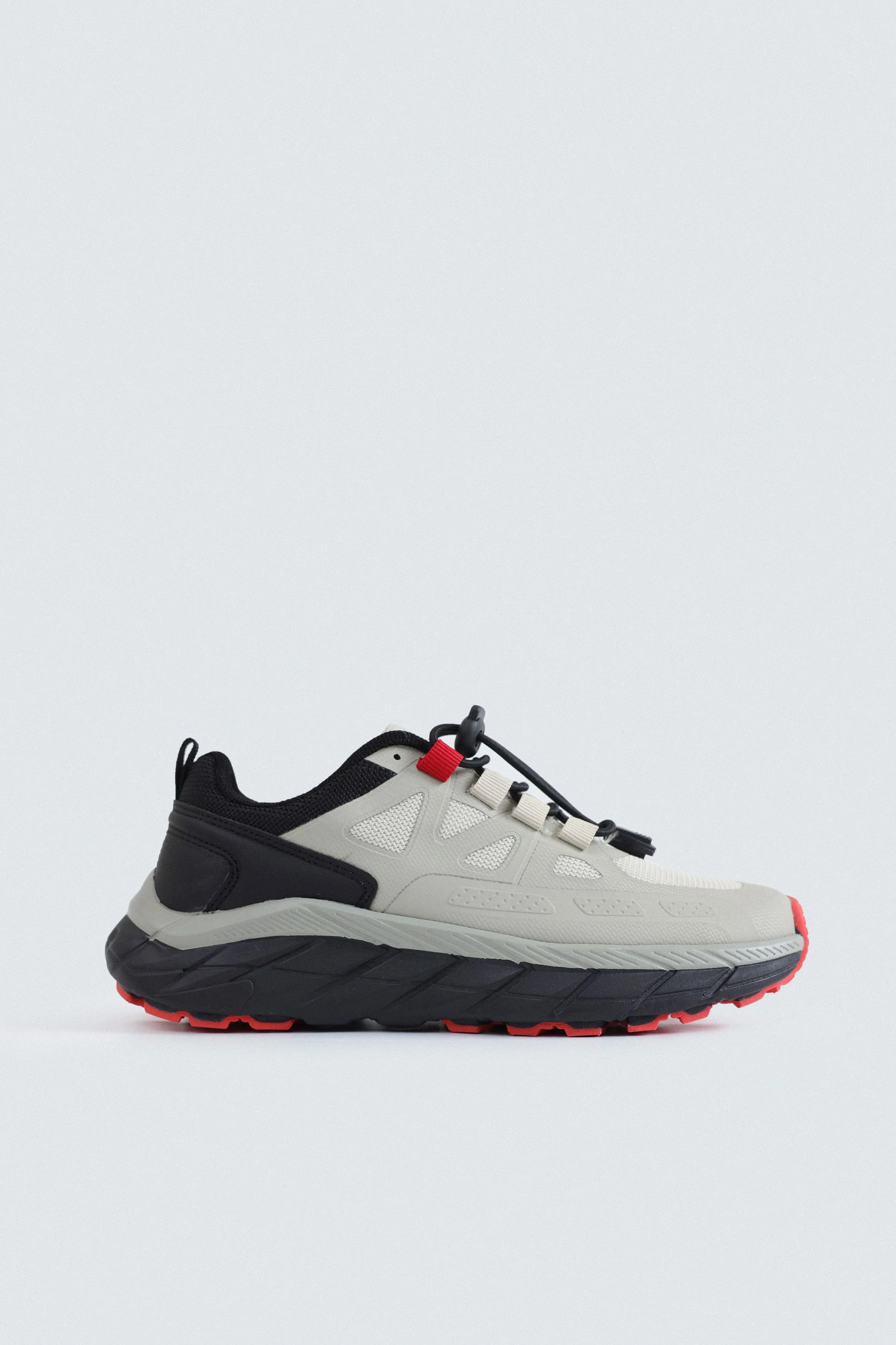 Multi-Piece Mesh Sneakers