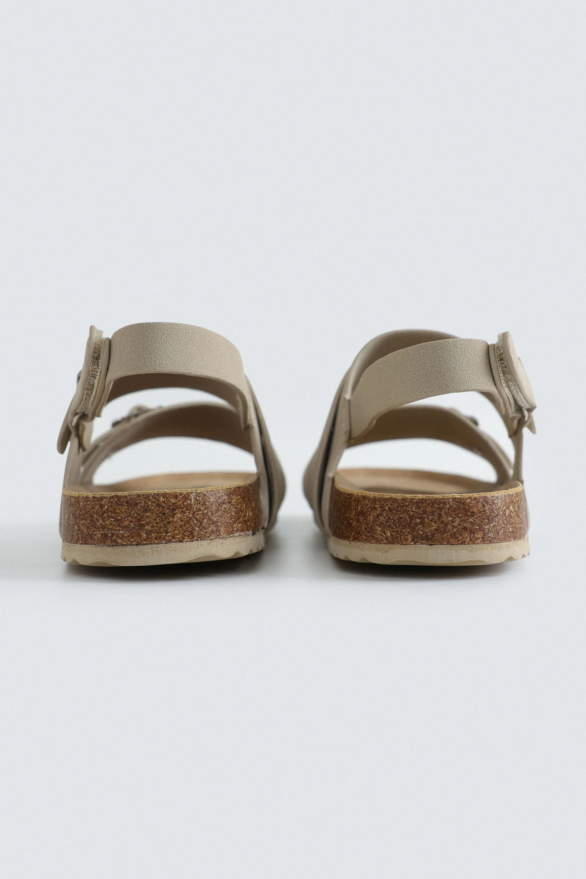 Double Buckle Strap Sandals - Image 4