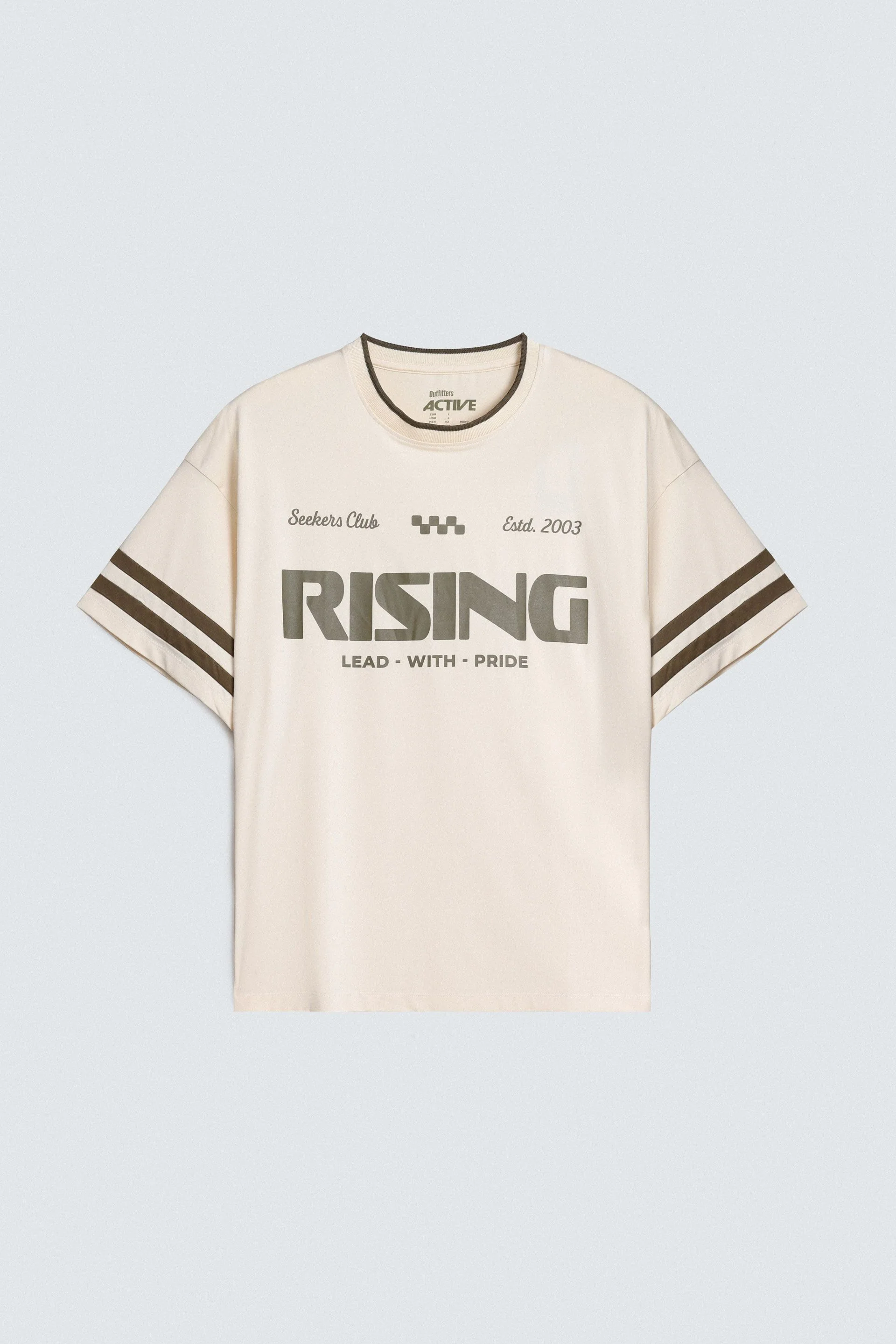 Activewear Cropped Slogan T-Shirt - Image 12