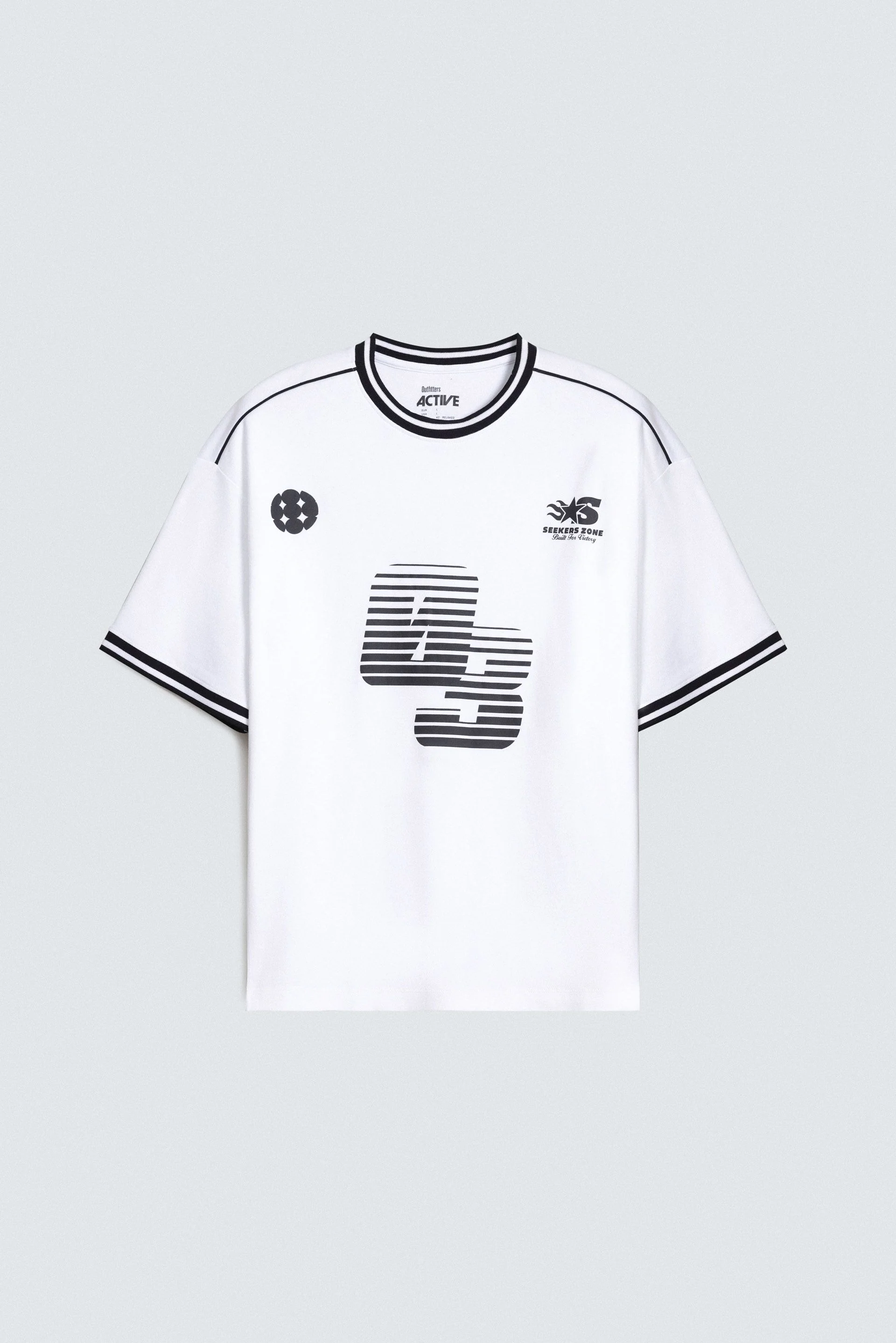 Activewear Slogan Print T-Shirt - Image 5