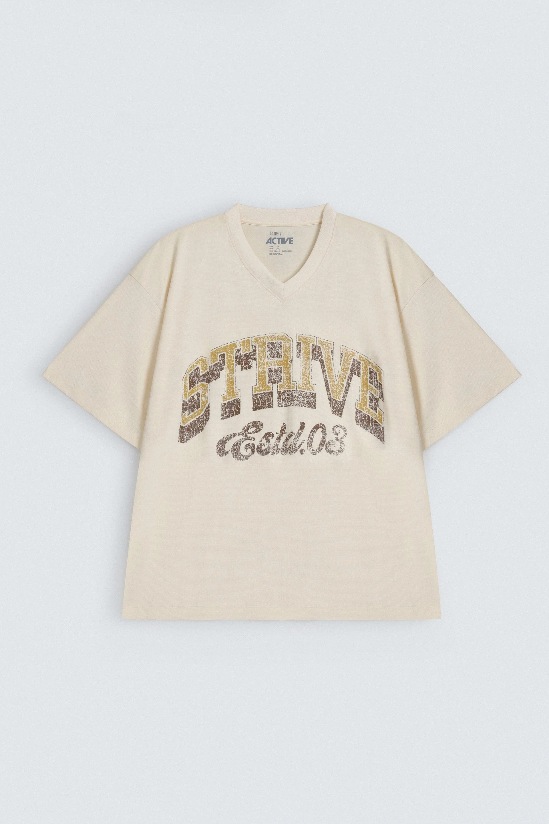 Activewear Slogan Print T-Shirt - Image 5