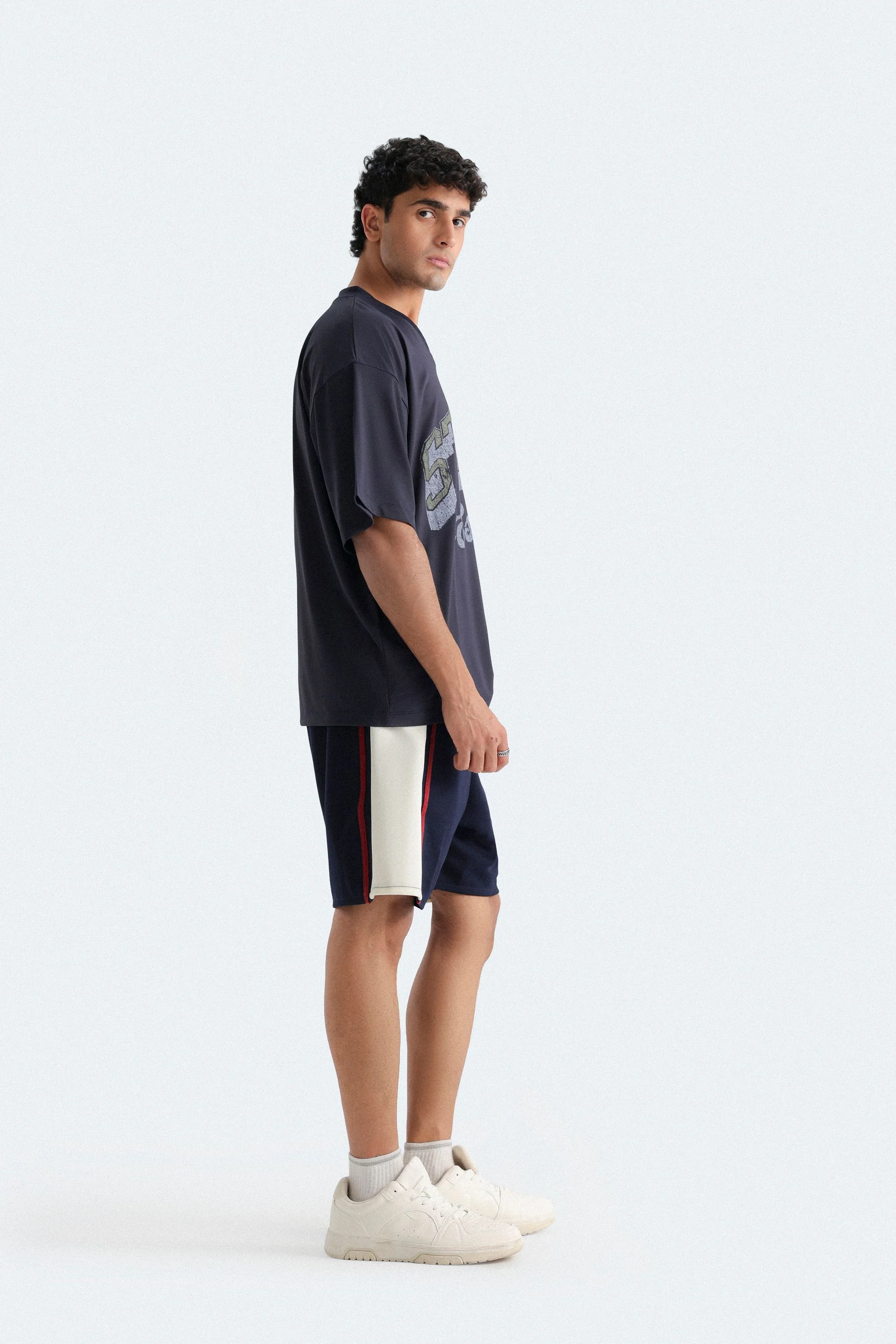 Activewear Slogan Print T-Shirt - Image 3