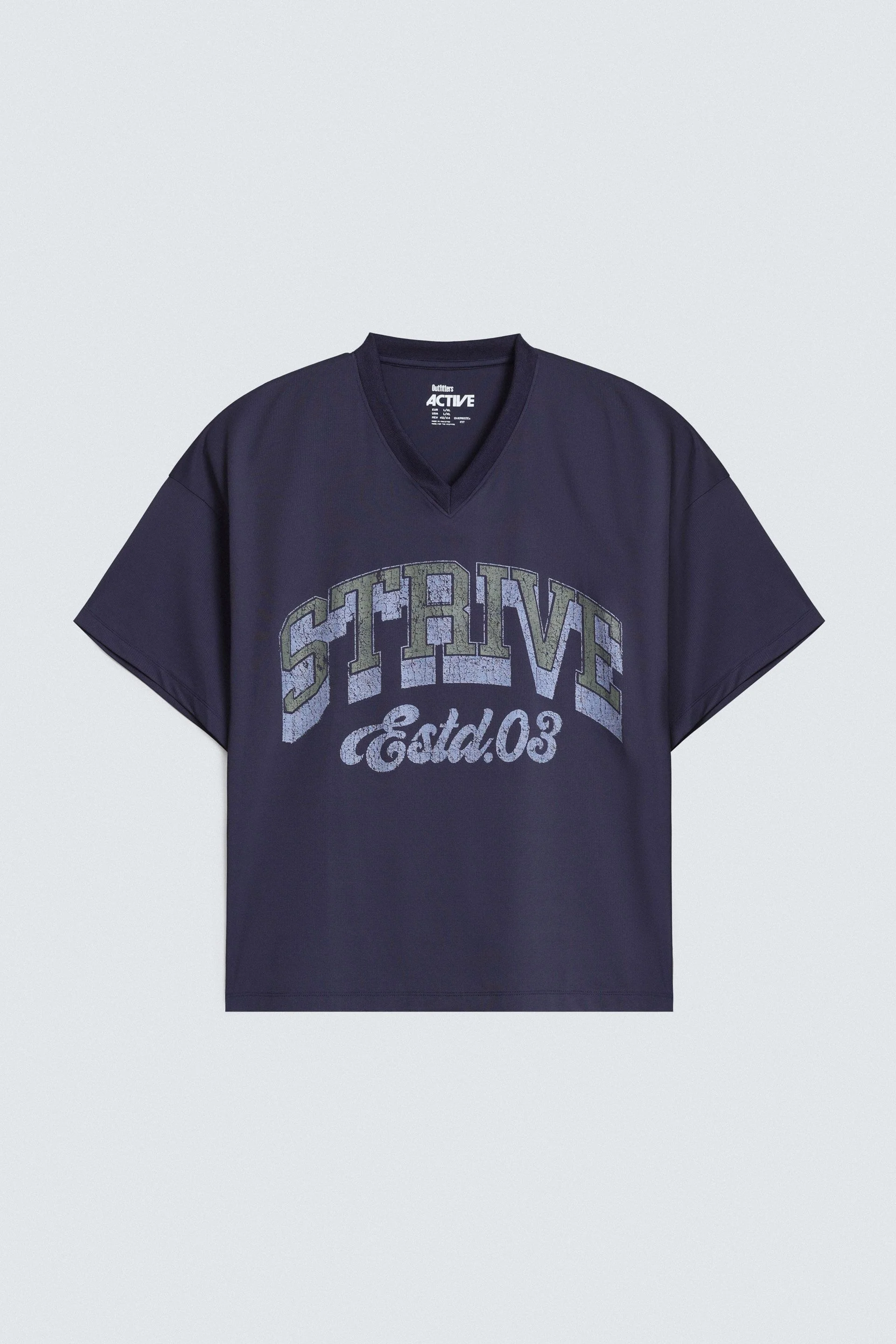 Activewear Slogan Print T-Shirt - Image 5