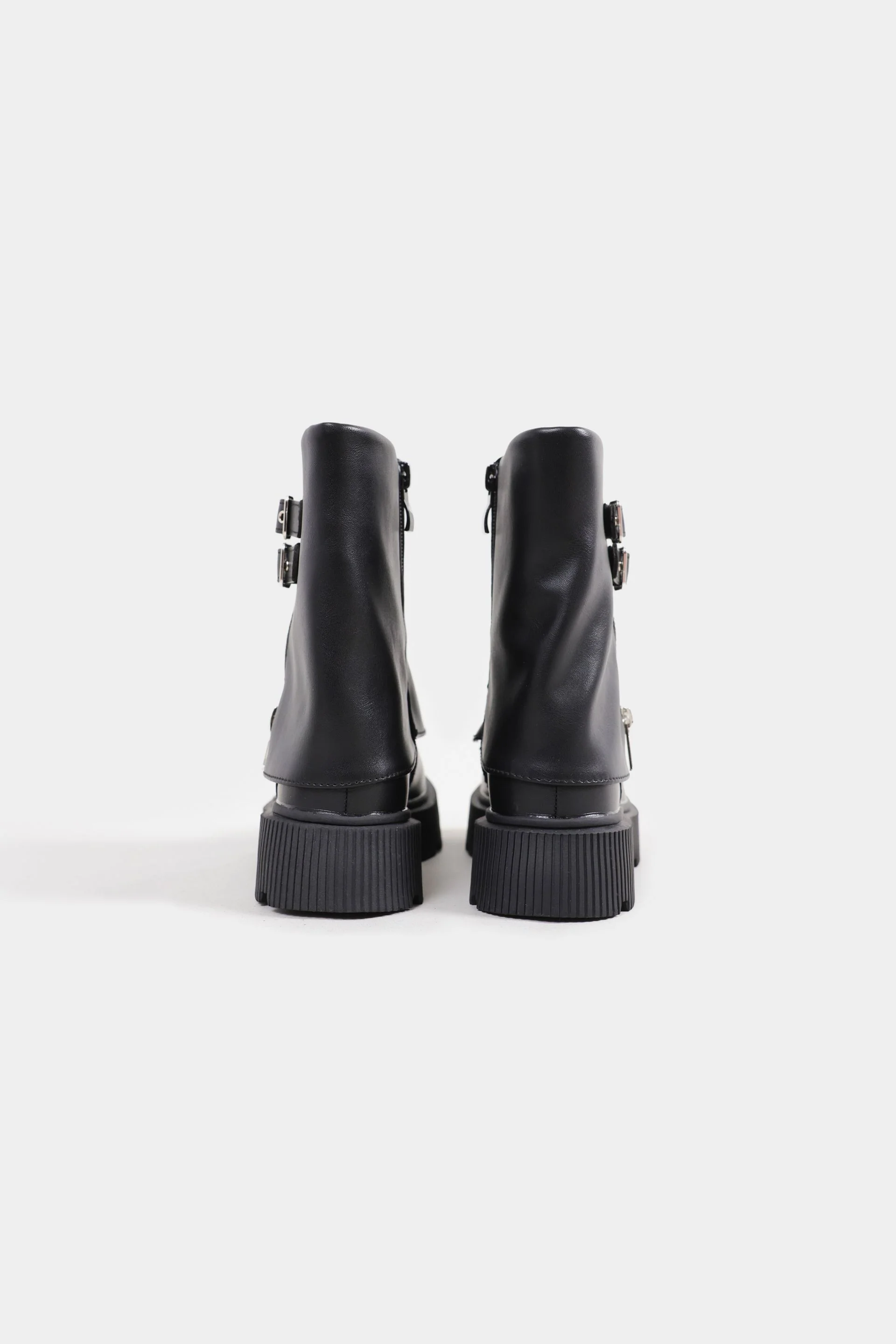 Chunky High Ankle Boots - Image 7