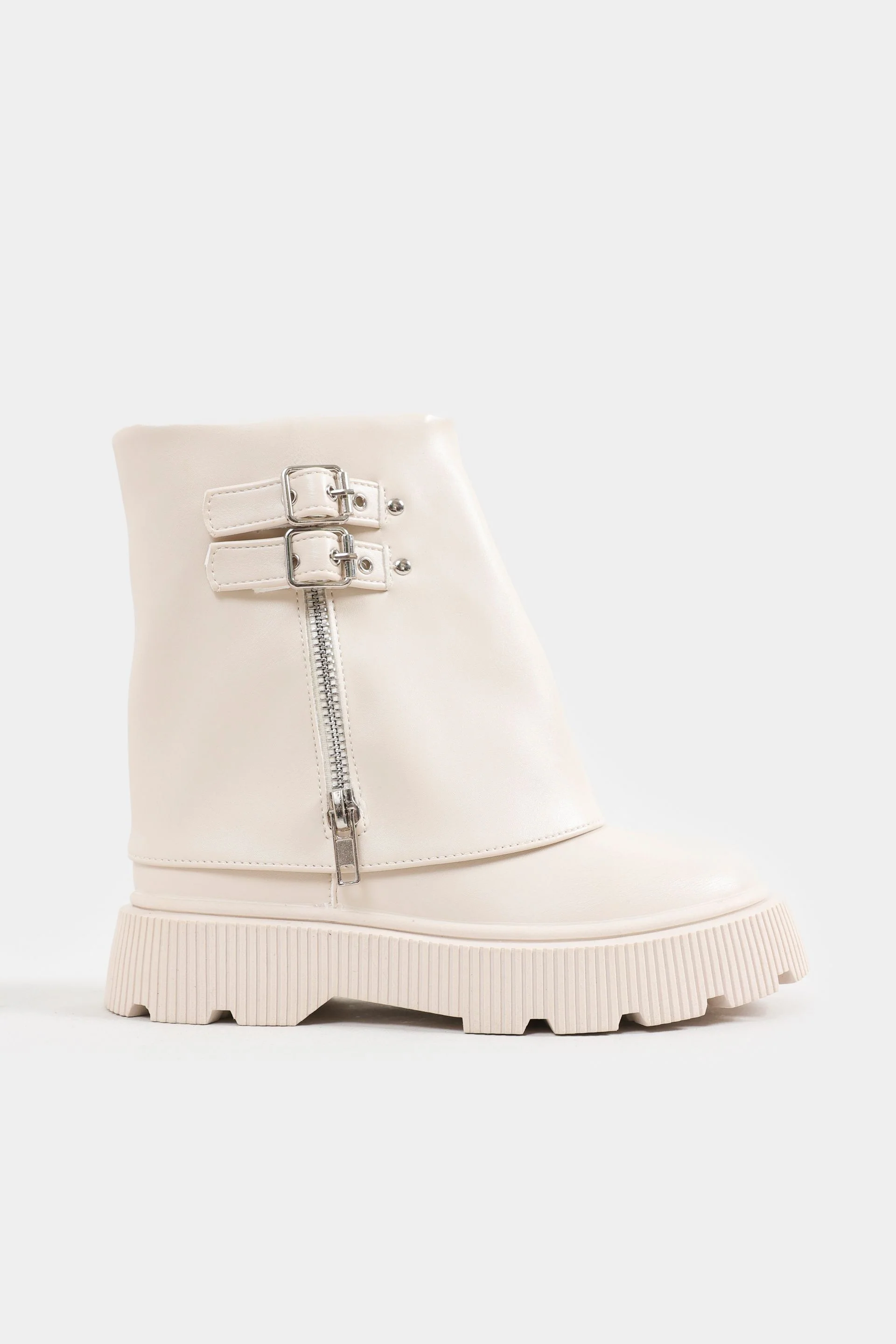 Chunky High Ankle Boots - Image 8