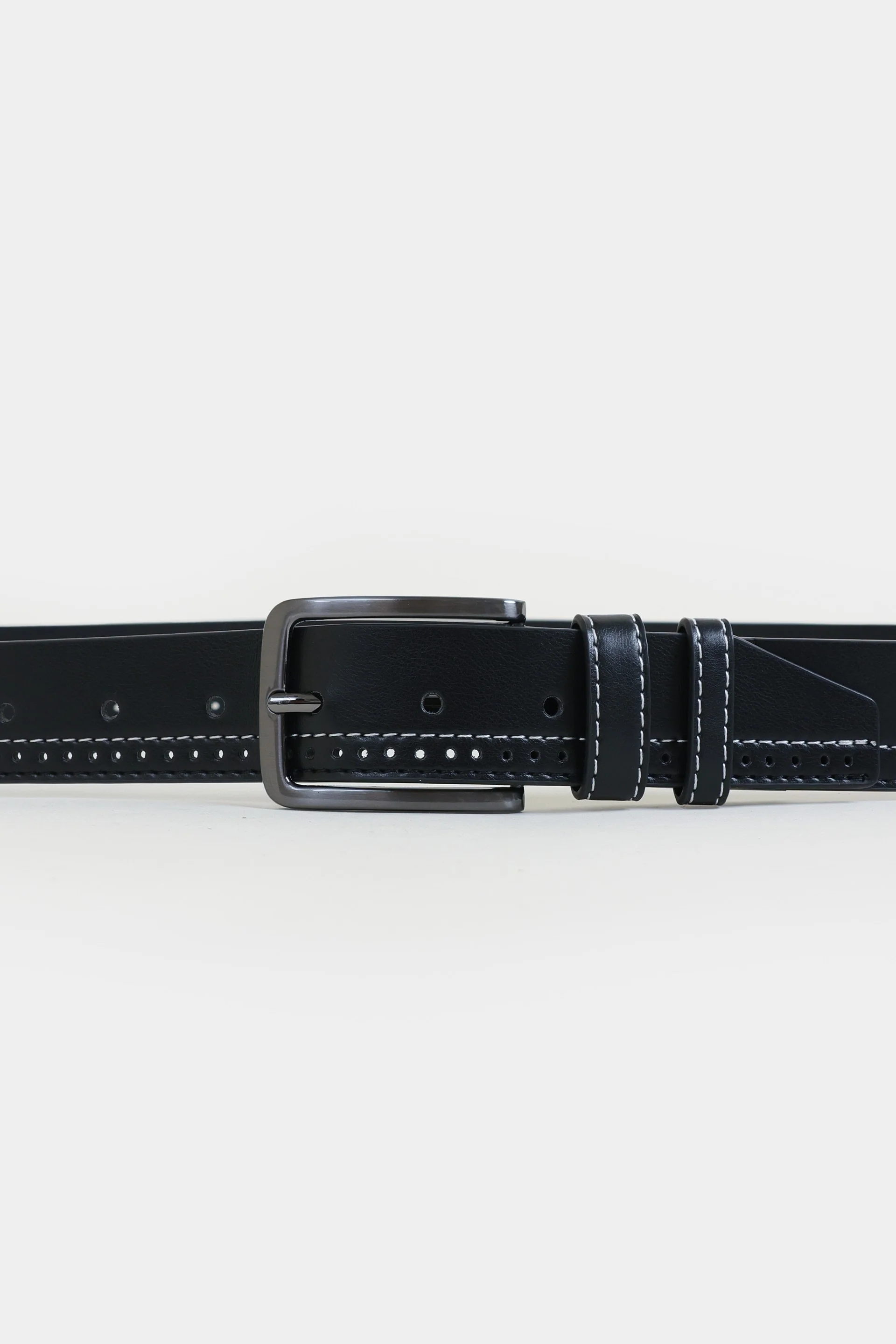 Belt with Contrast Stitch - Image 2