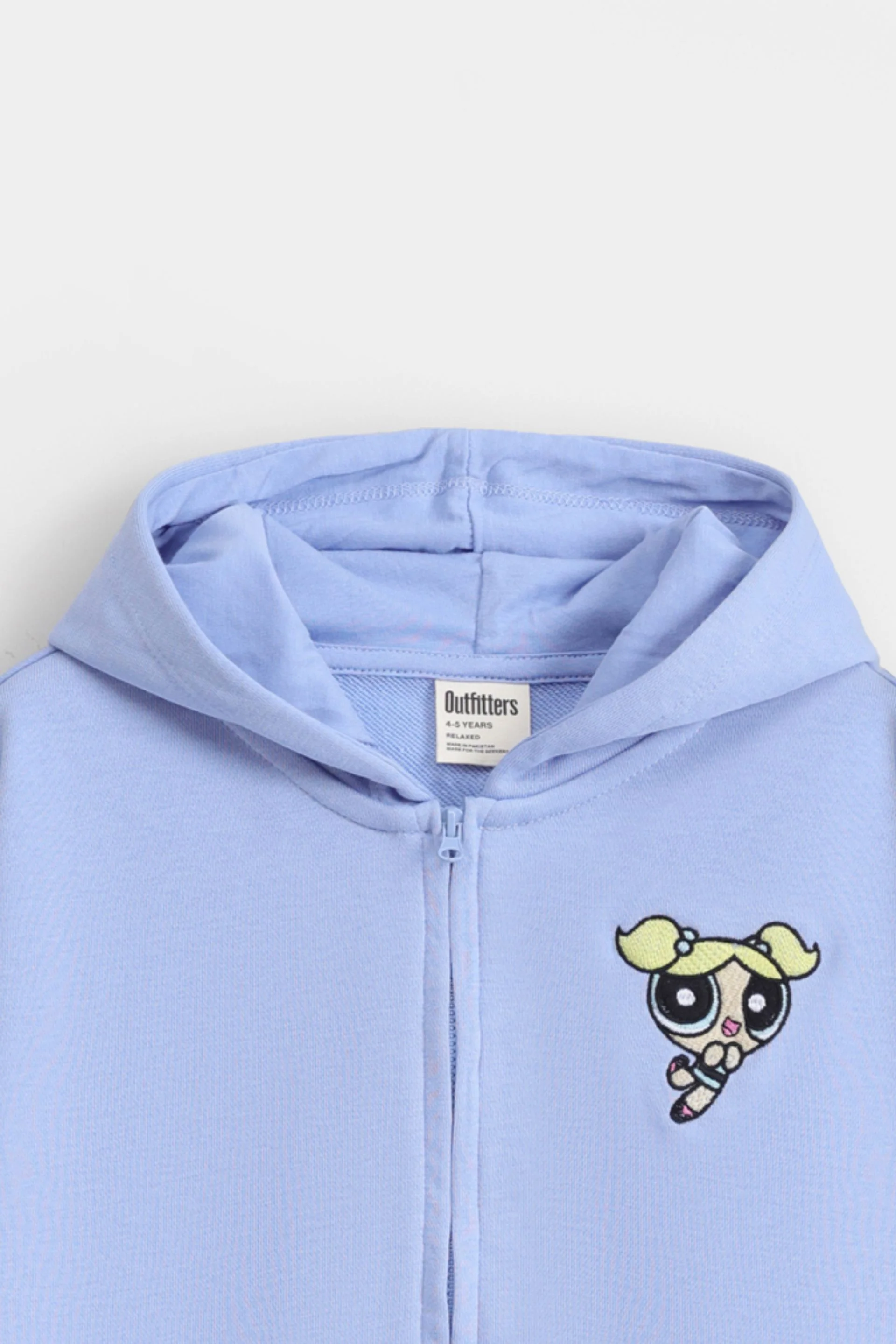 Embroidered Zipper Hoodie - Image 8
