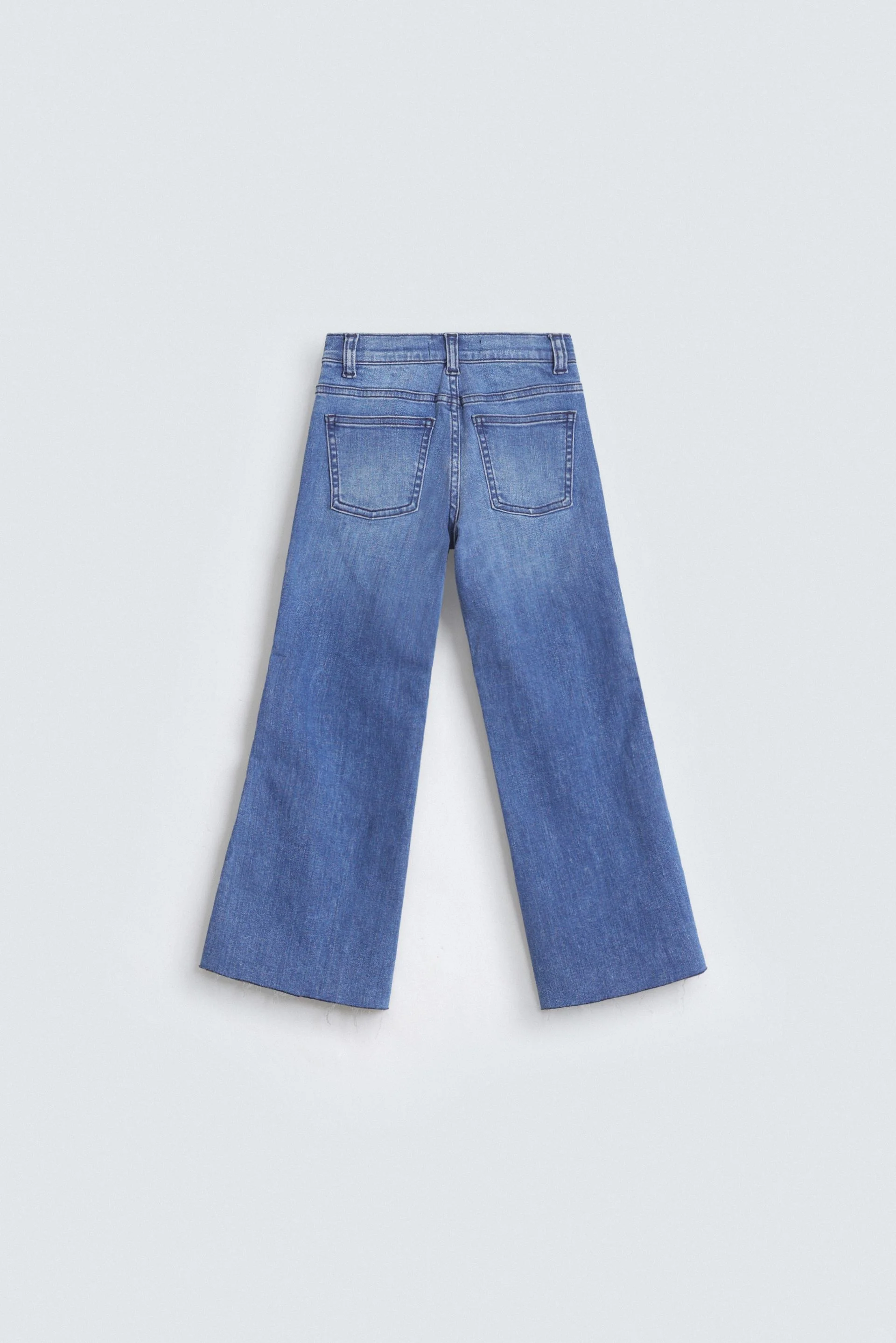 Boot Cut Jeans With Lace Detail - Image 4