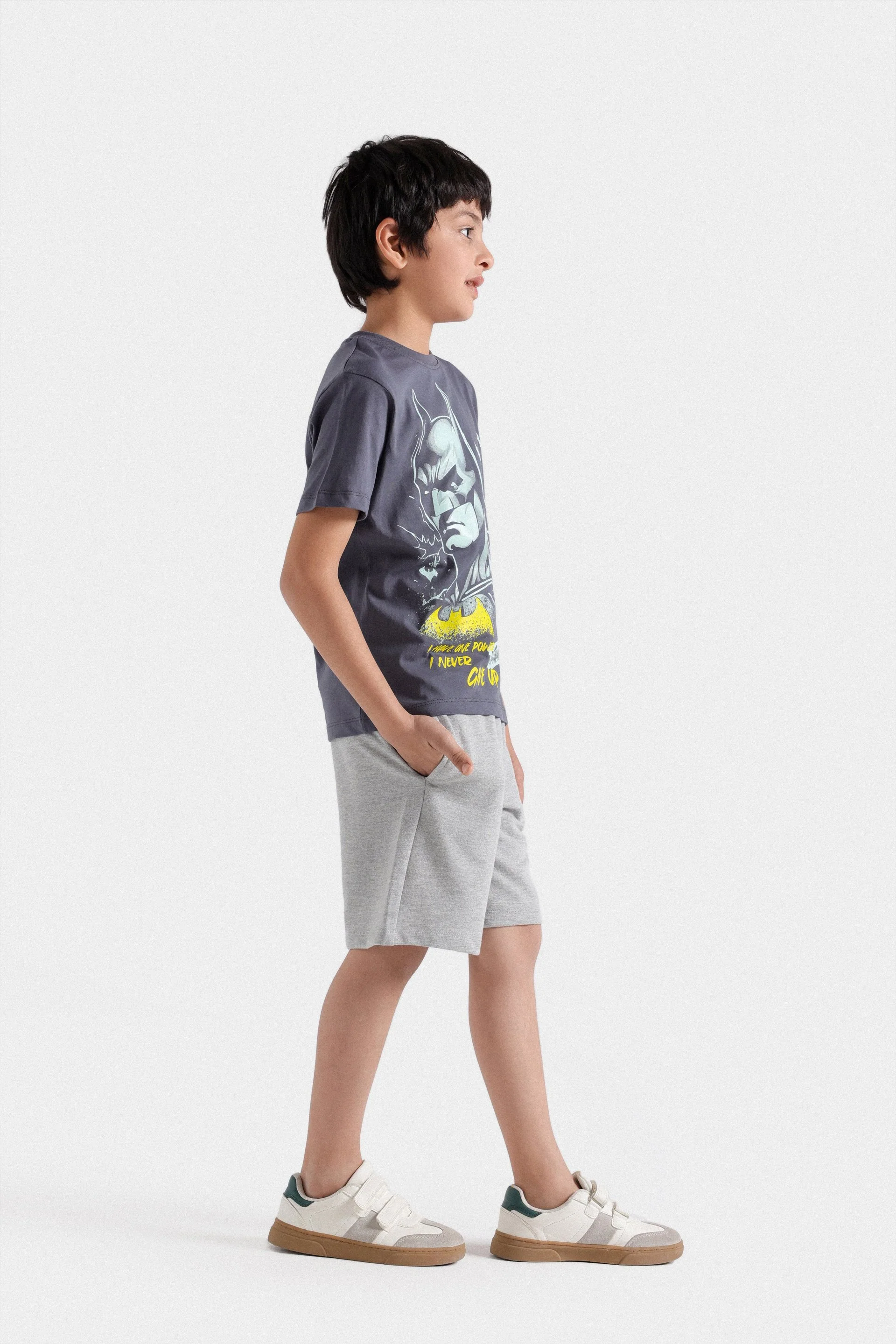 Basic Side Pocket Knit Shorts - Image 5