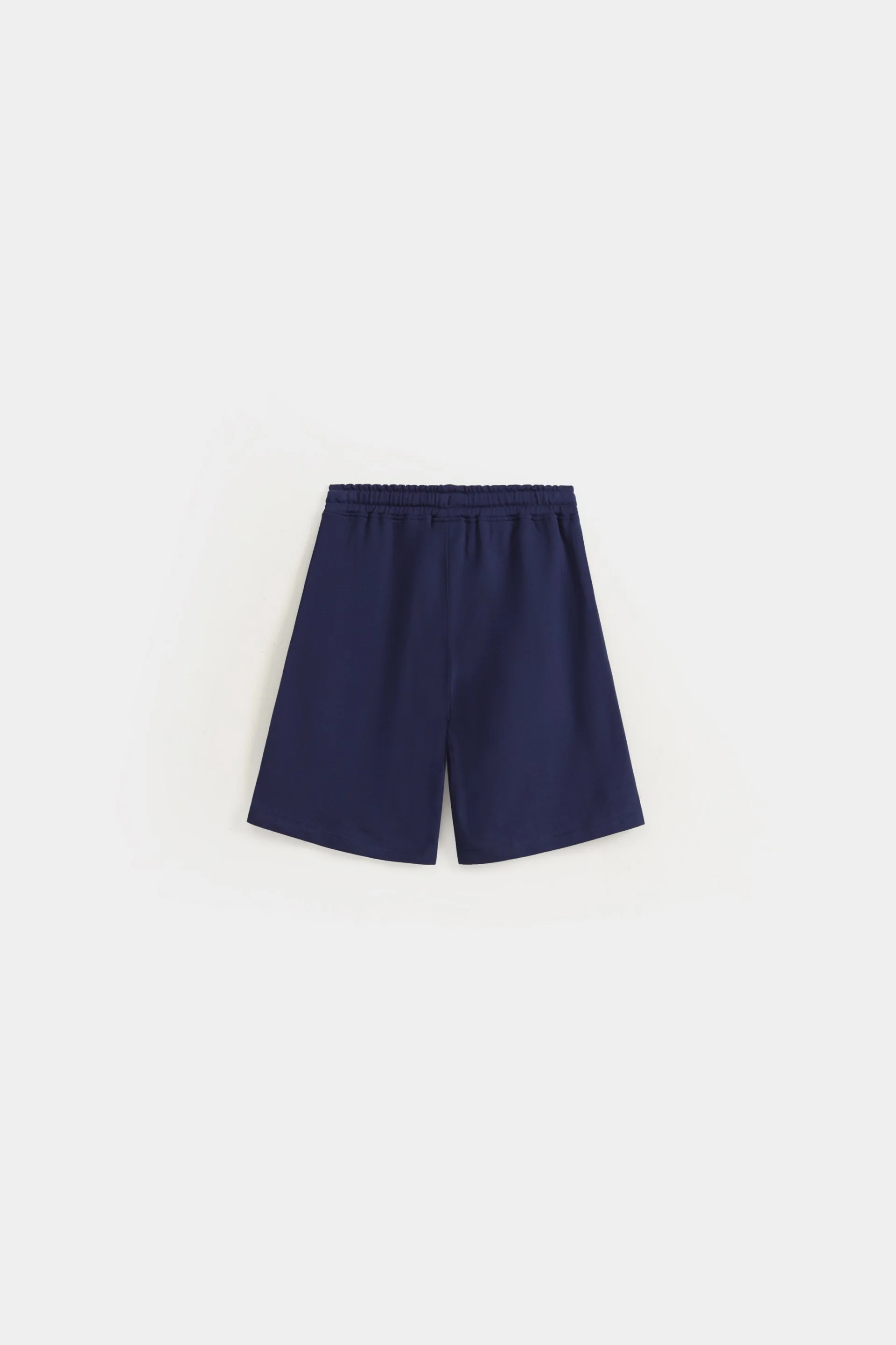 Basic Knitted Shorts With Front Seam Detail - Image 3