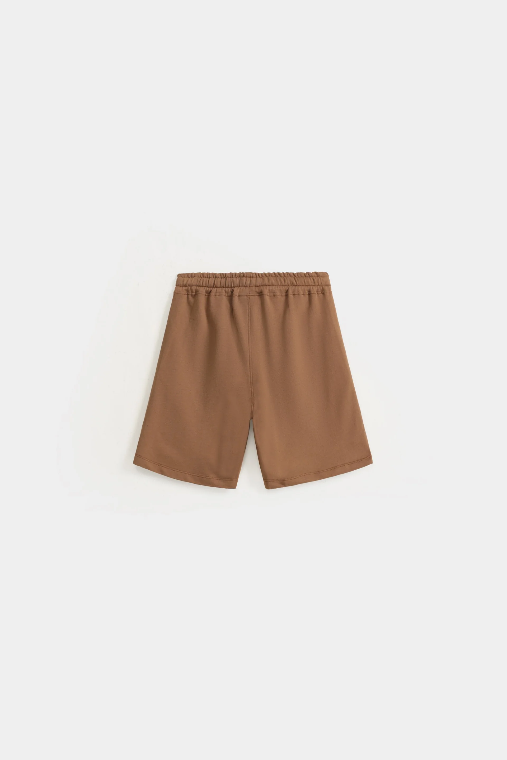 Basic Knitted Shorts With Front Seam Detail - Image 8