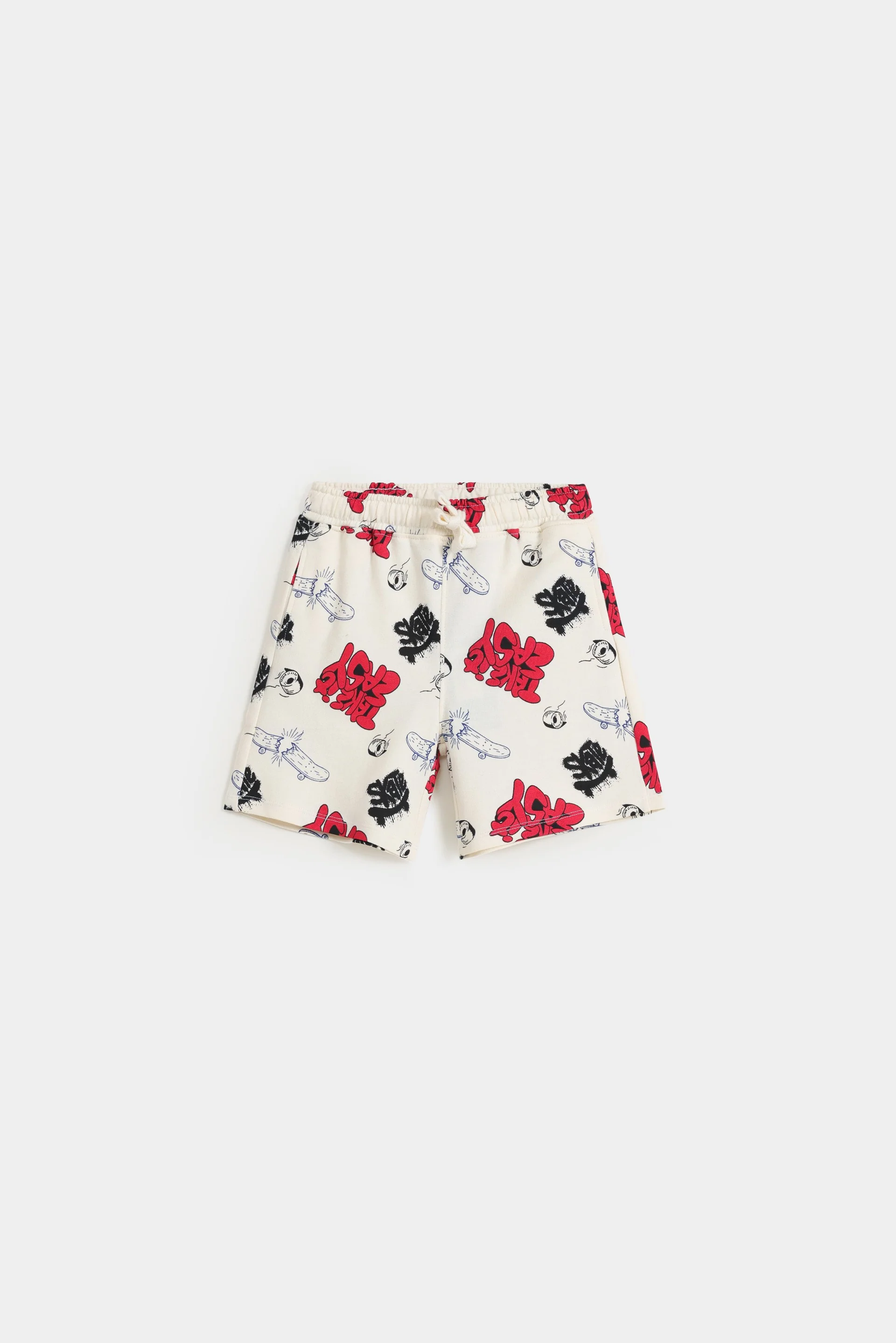 Skate Print Knit Shorts - Image 4