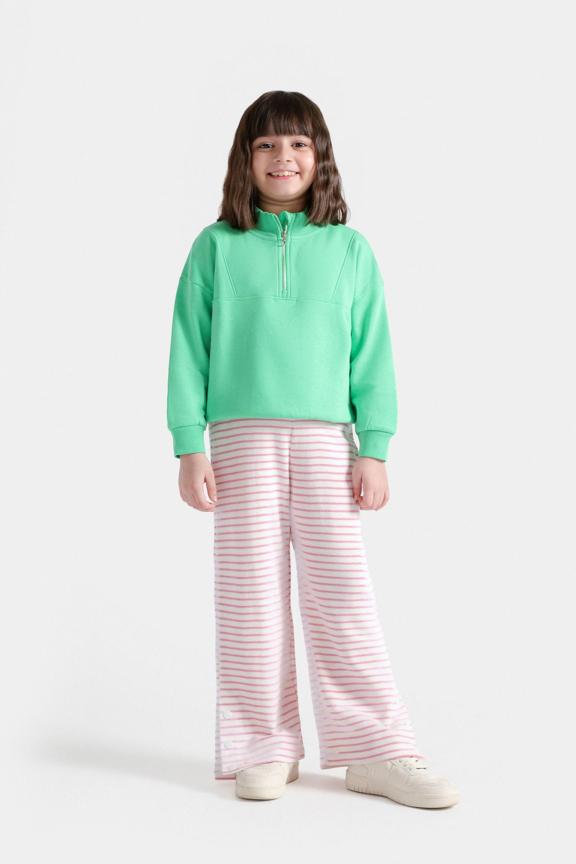 Quarter Zip-Up Sweatshirt - Image 10