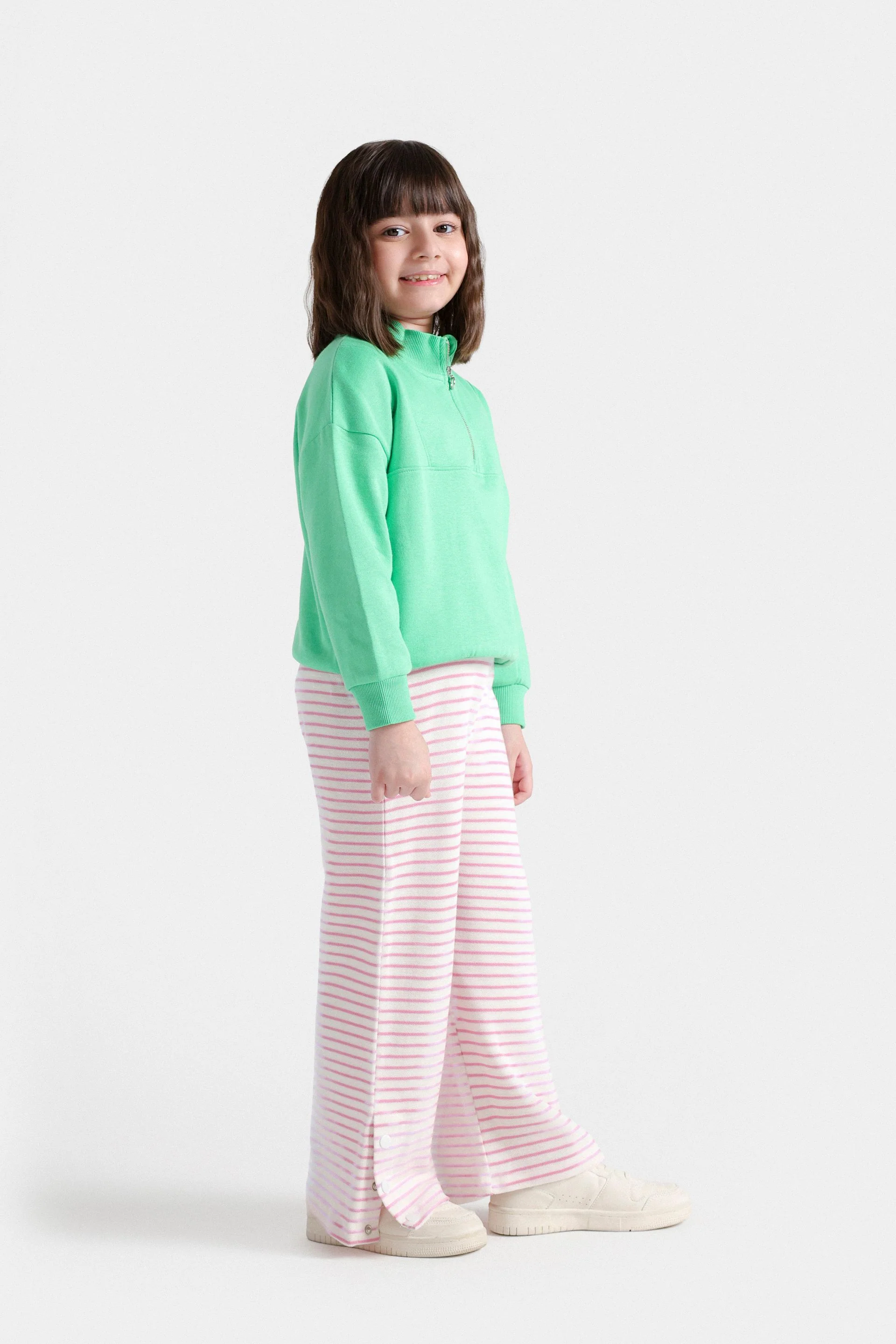 Quarter Zip-Up Sweatshirt - Image 11