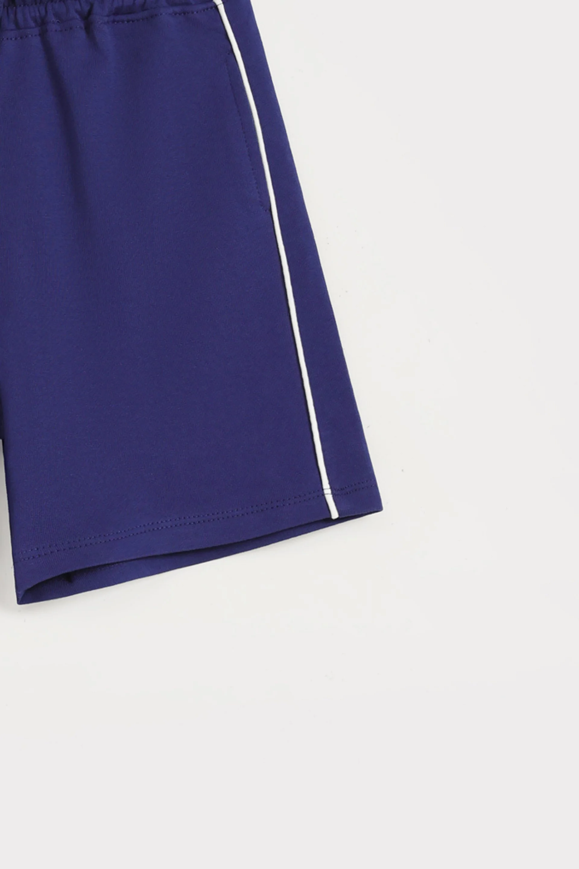 Basic Shorts With Piping Detail - Image 12