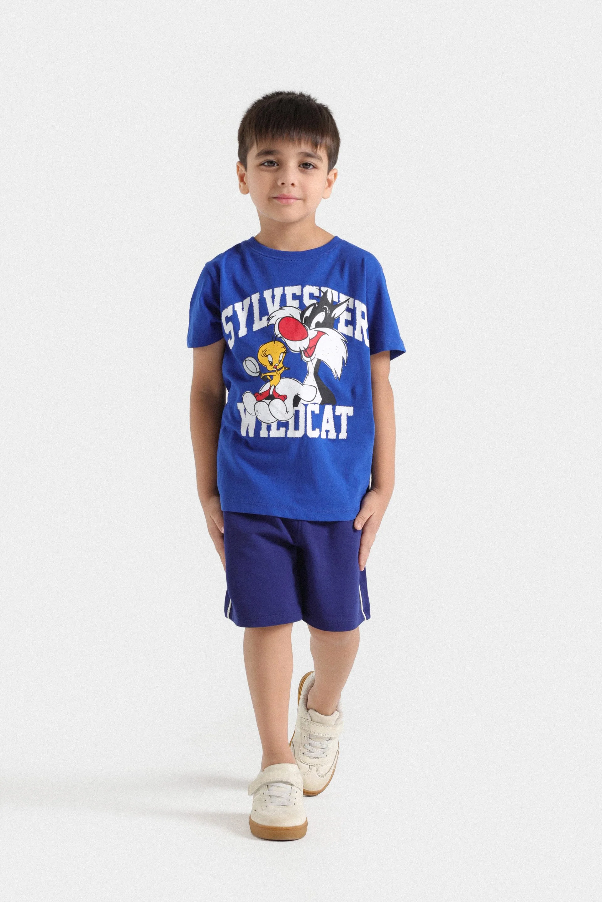 Basic Shorts With Piping Detail - Image 14