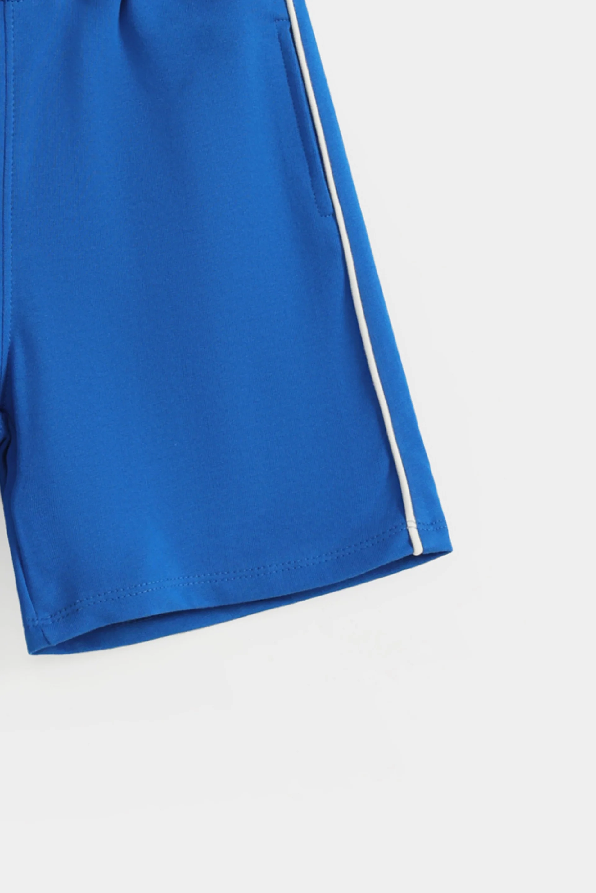 Basic Shorts With Piping Detail - Image 7