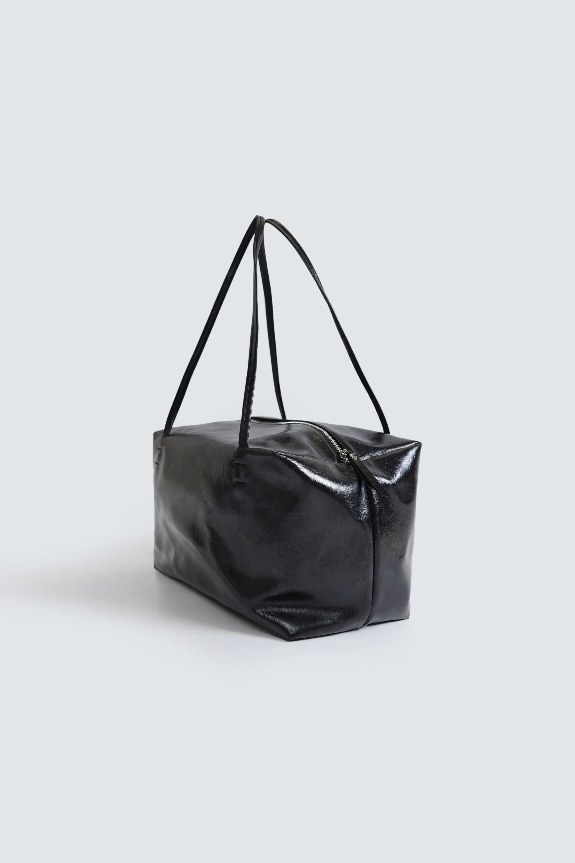 Faux Leather Tote Bag - Image 4