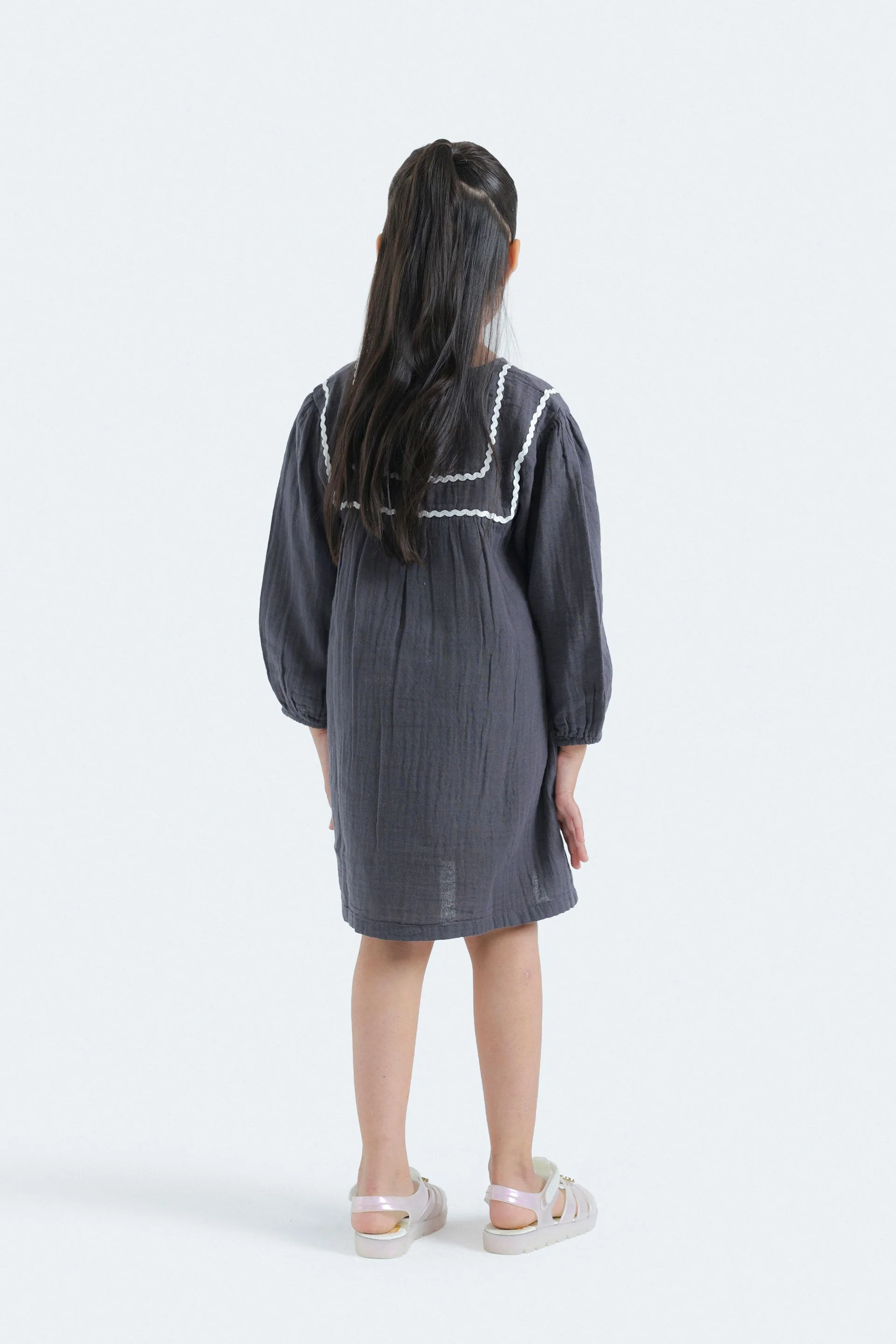 Dress With Applique Detail - Image 6