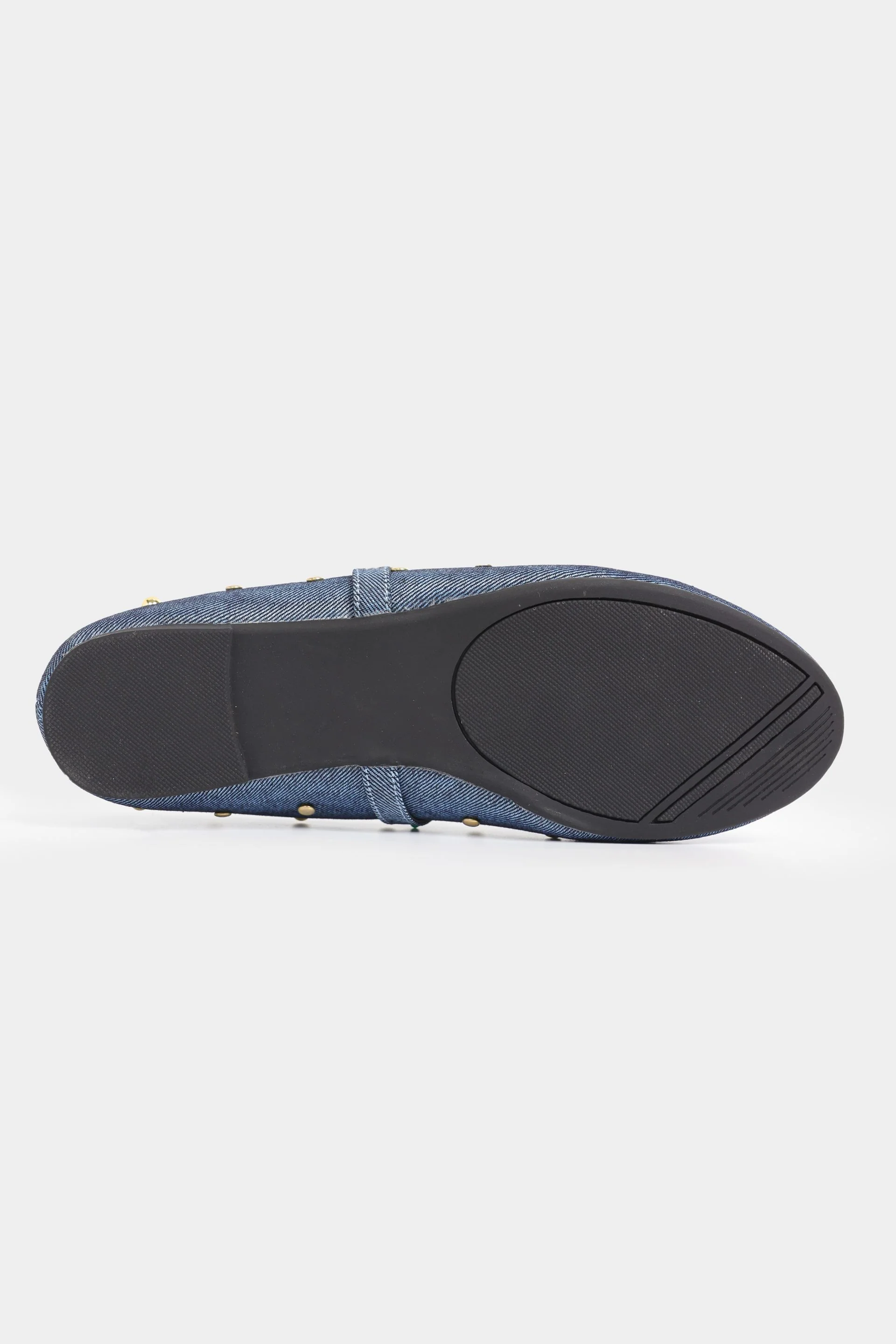 Embellished Denim Ballerinas - Image 5