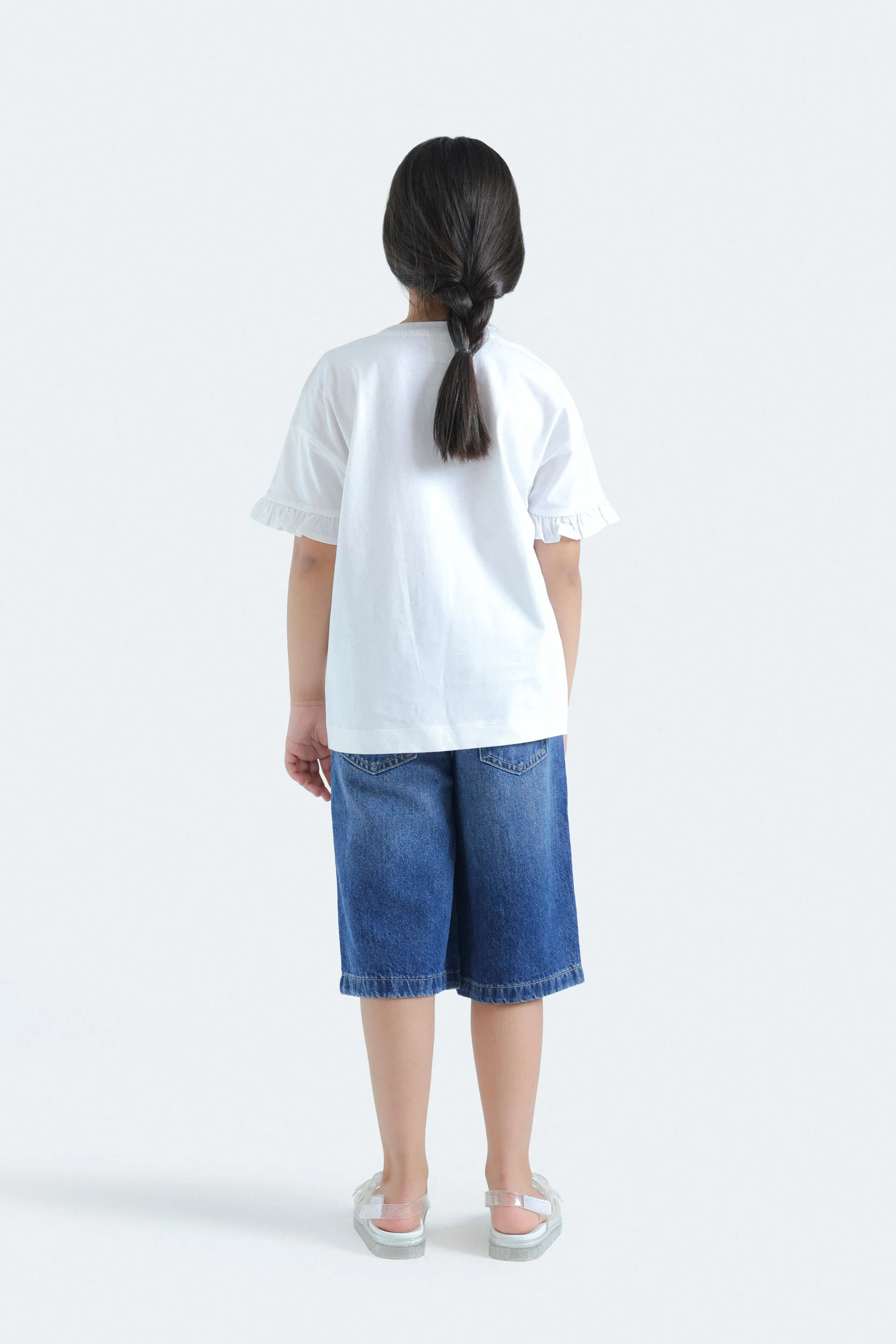 Denim Bermuda Shorts - Image 7