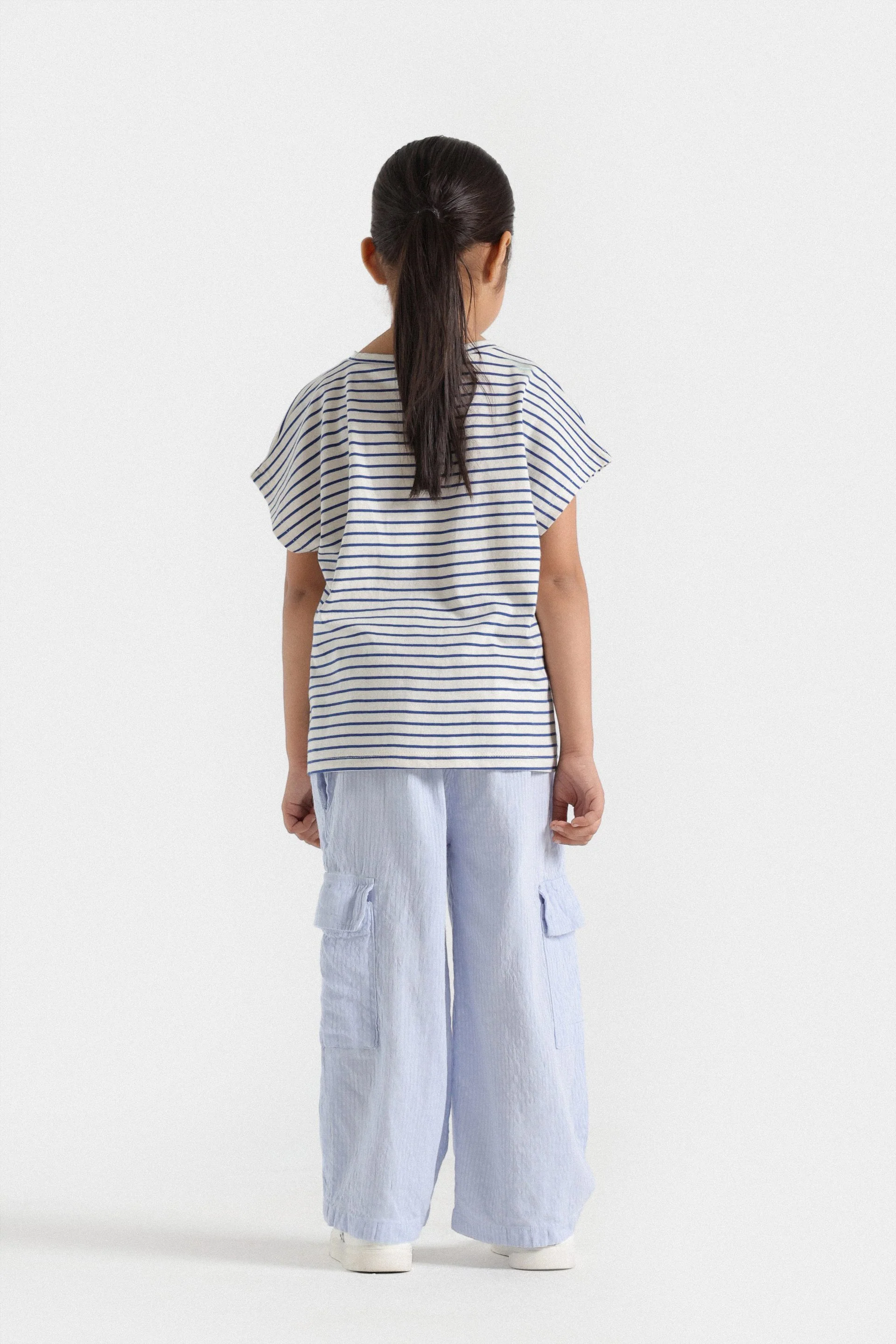 Wide Leg Cargo Trousers - Image 6