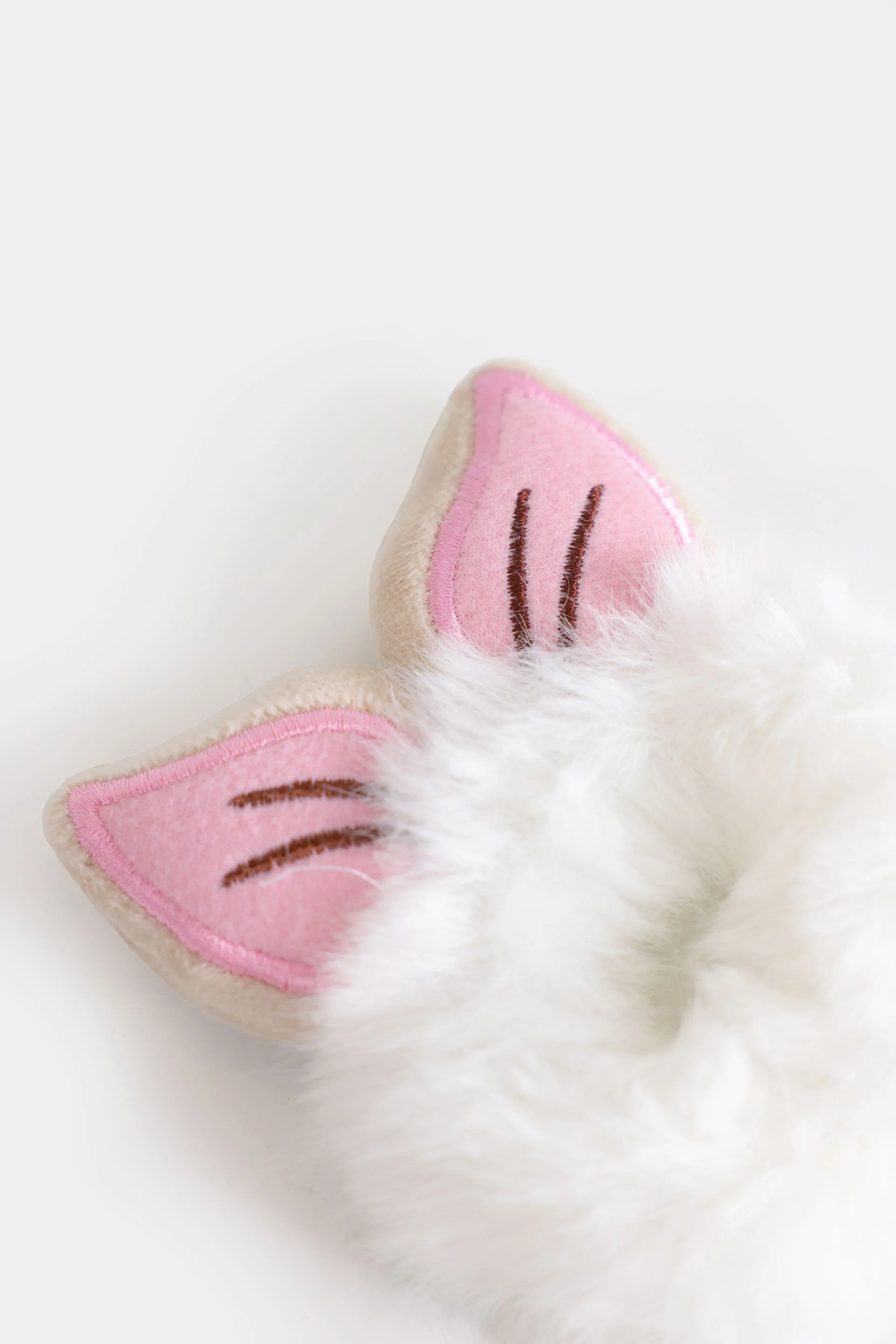 Soft Fur Kitty Scrunchie - Image 2