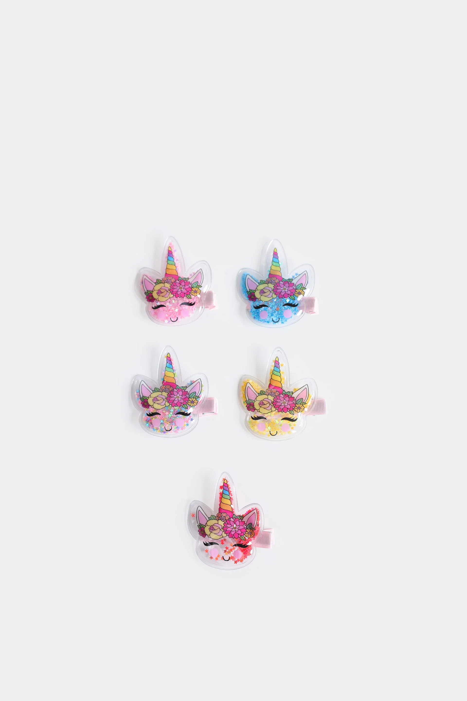 Pack Of 5-Unicorn Hair Pins