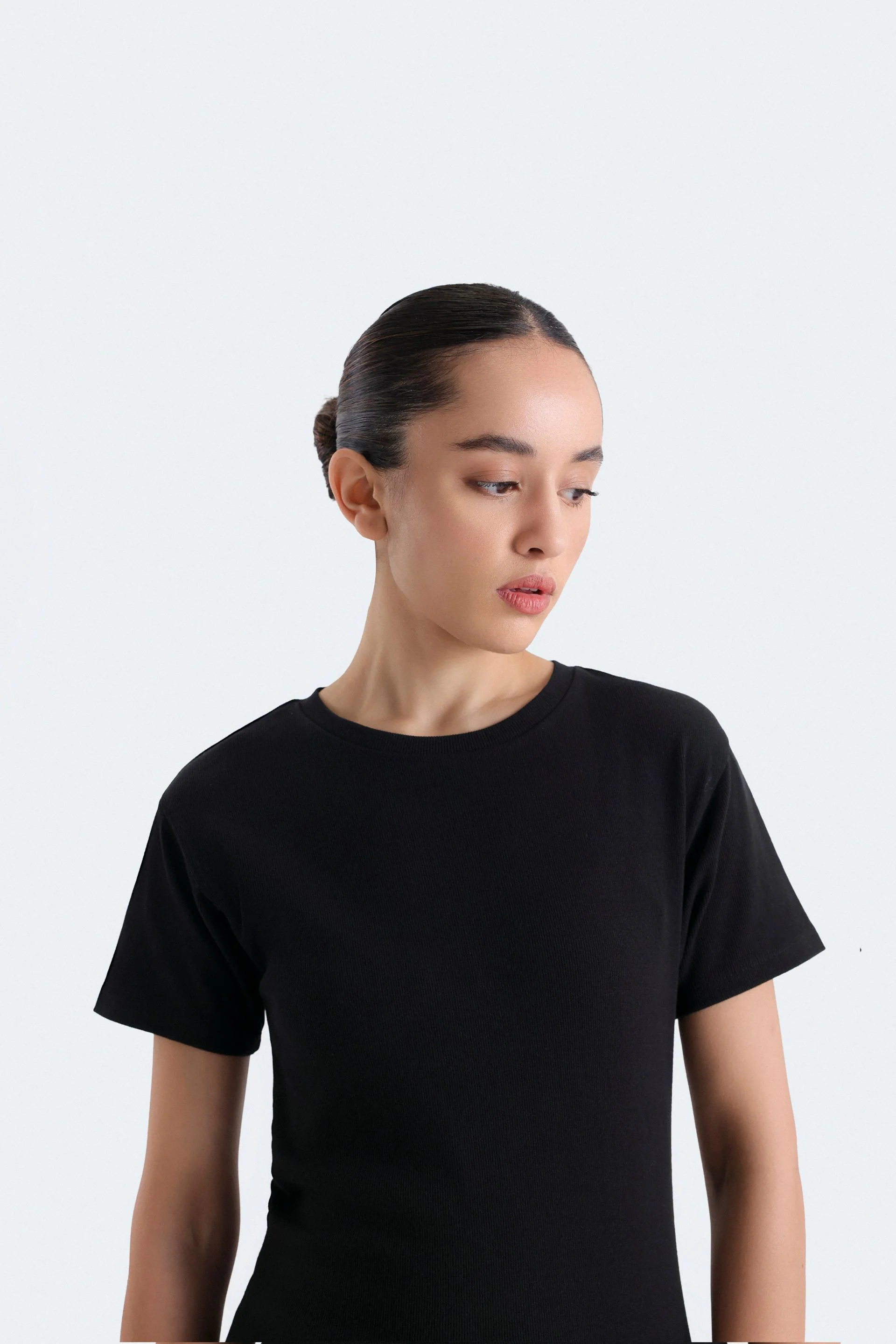Ribbed Jersey Midi Dress - Image 2