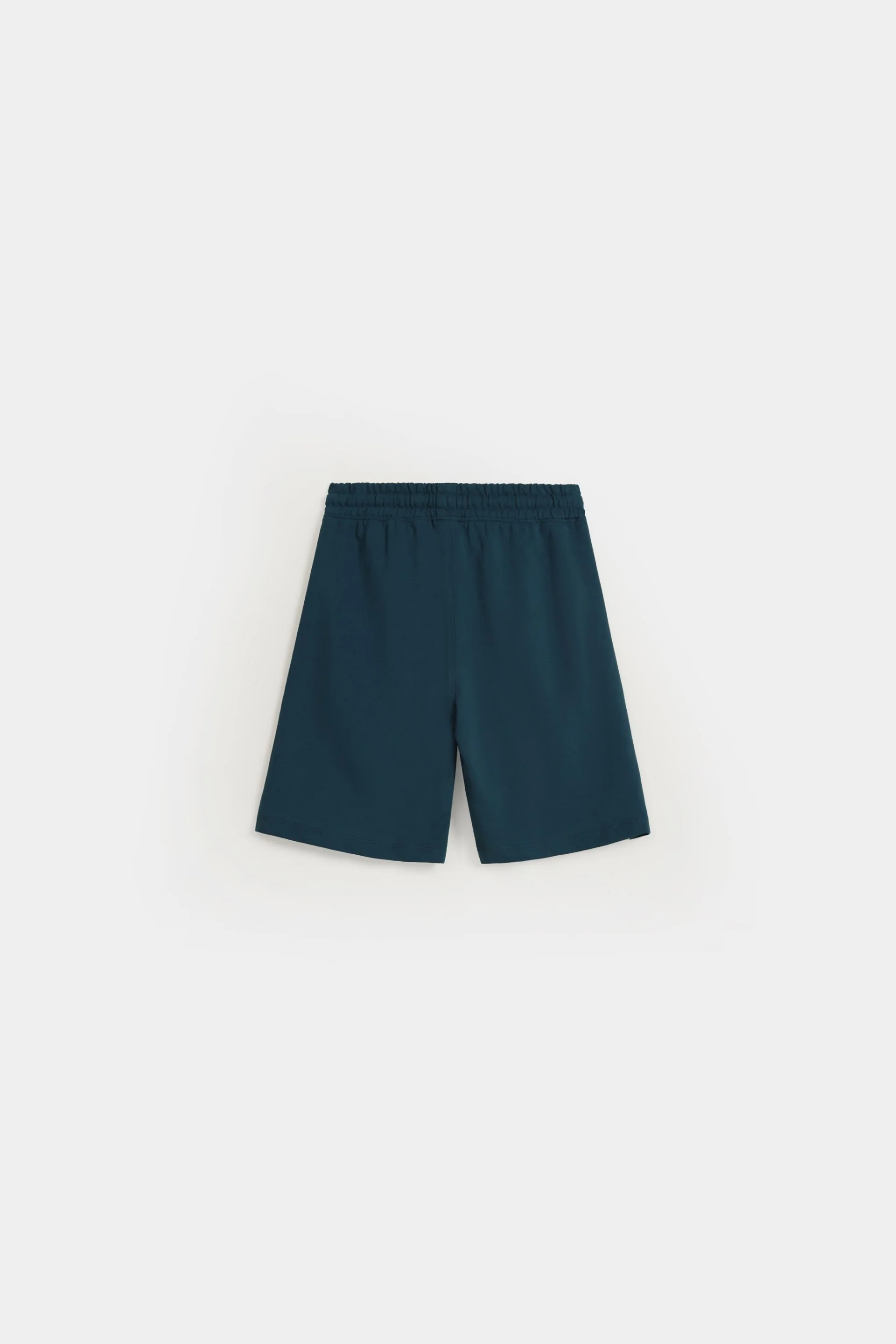 Basic Knit Shorts With Piping Detail - Image 6