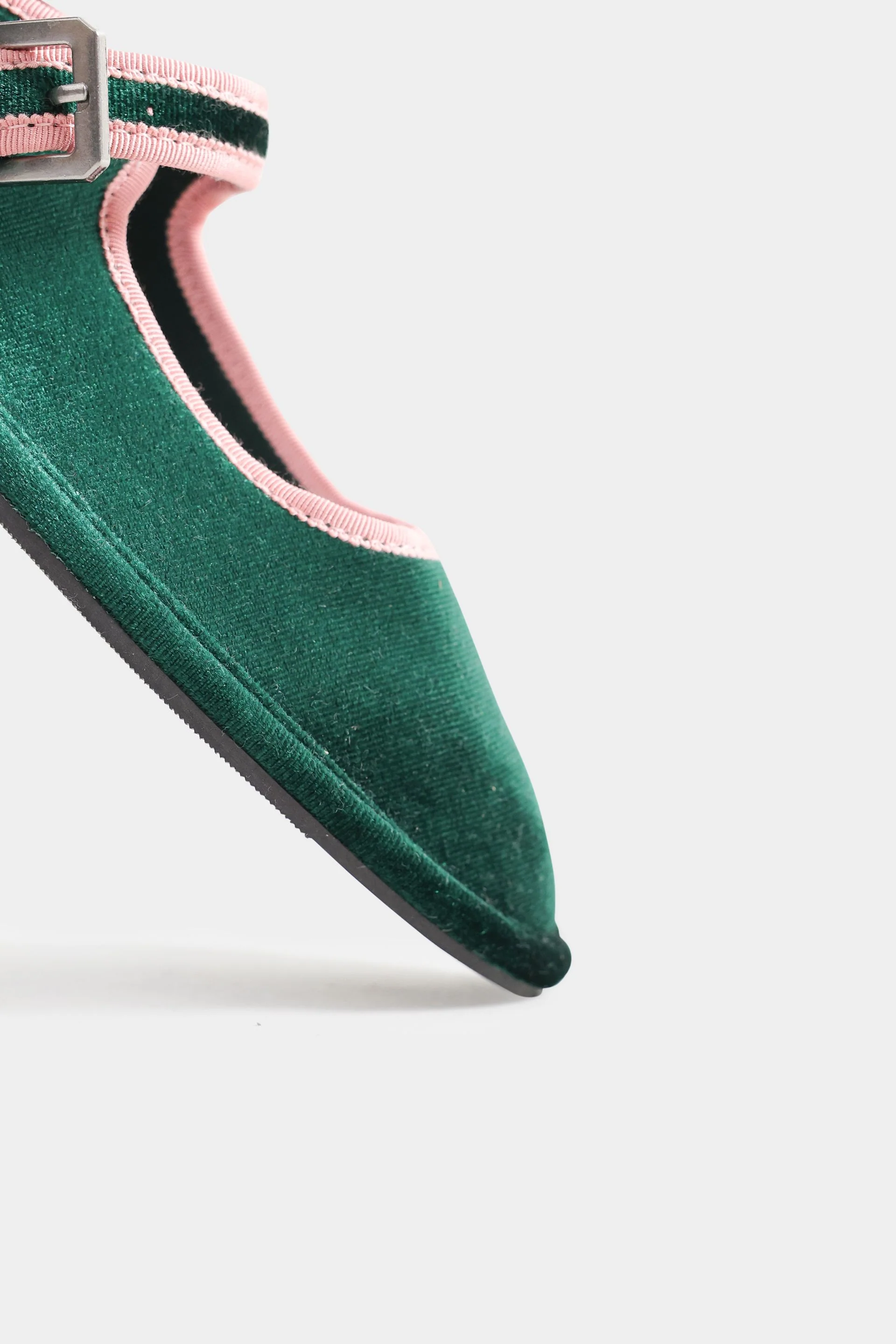 VELVET MARY JANE PUMPS - Image 2