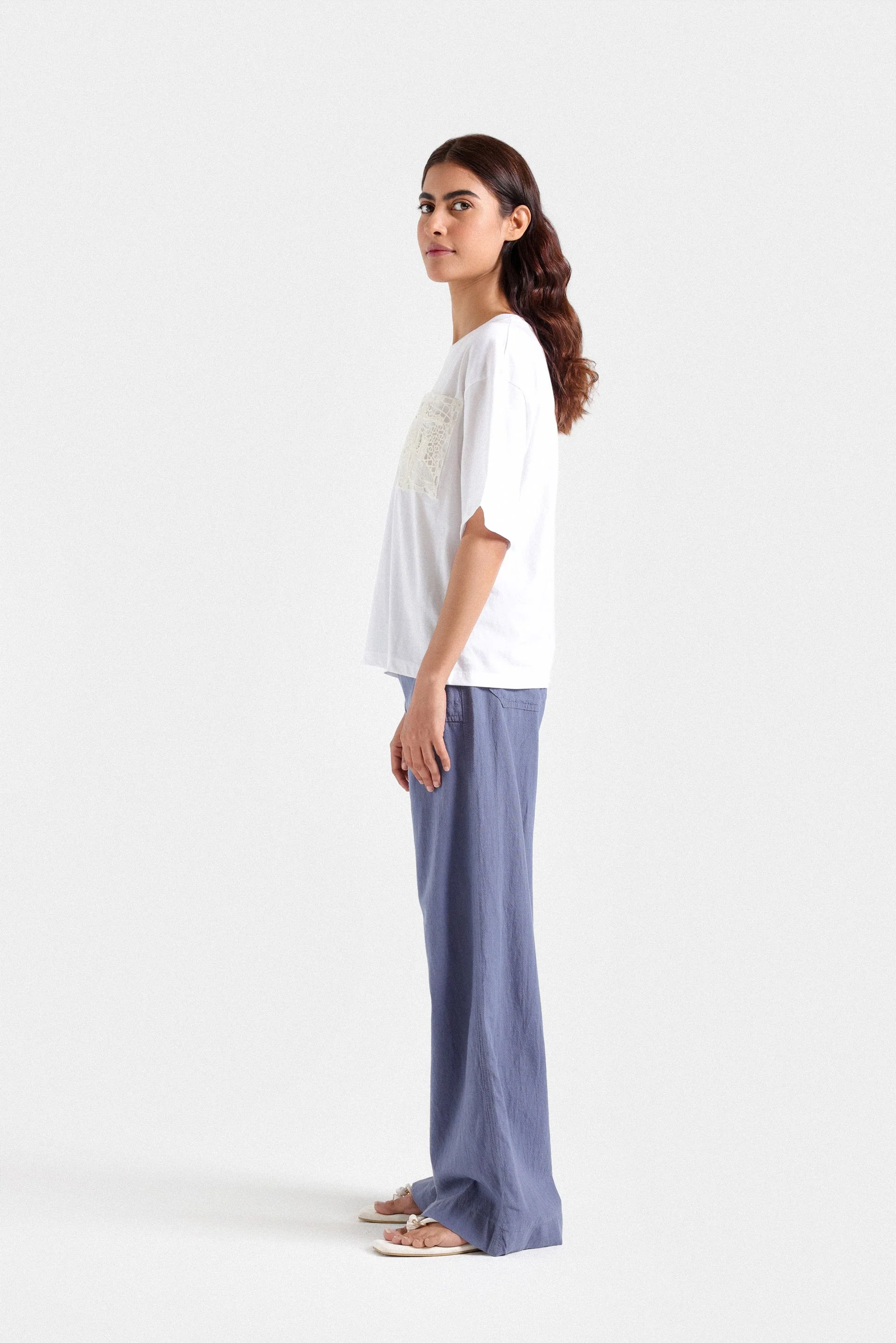 Wide Leg Trousers - Image 11
