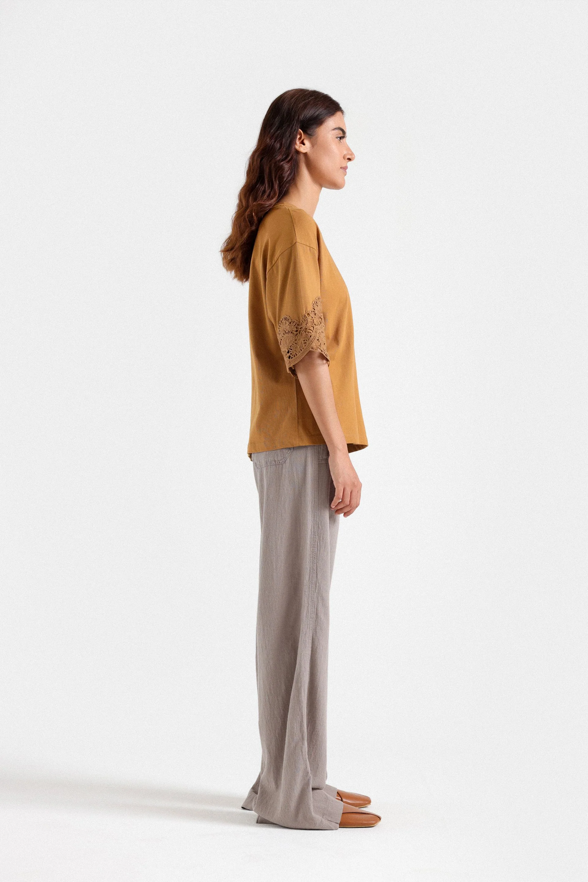 Wide Leg Trousers - Image 3