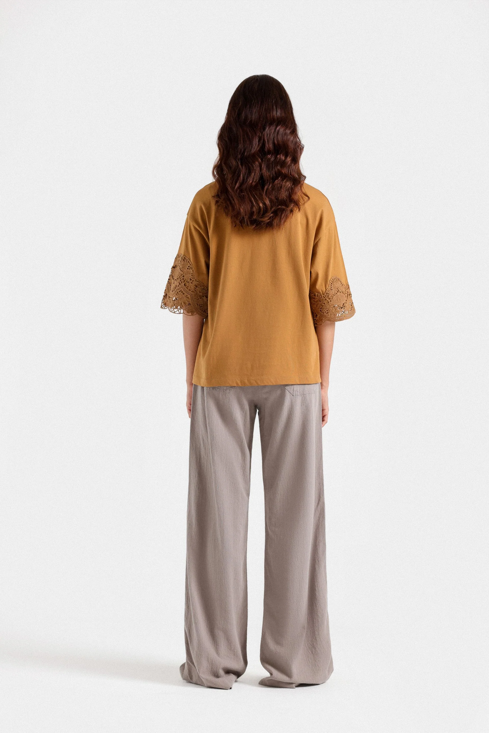Wide Leg Trousers - Image 4