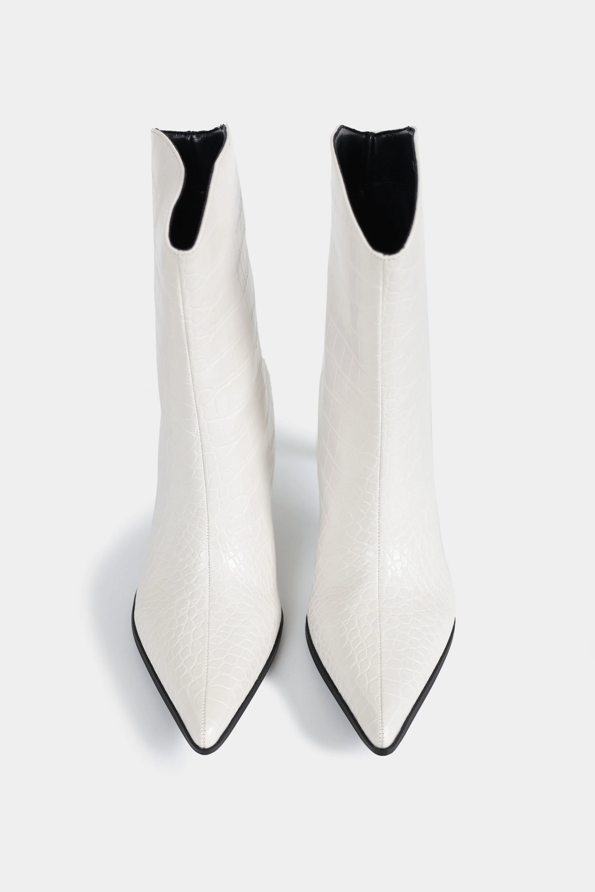 Textured Ankle Boots - Image 7