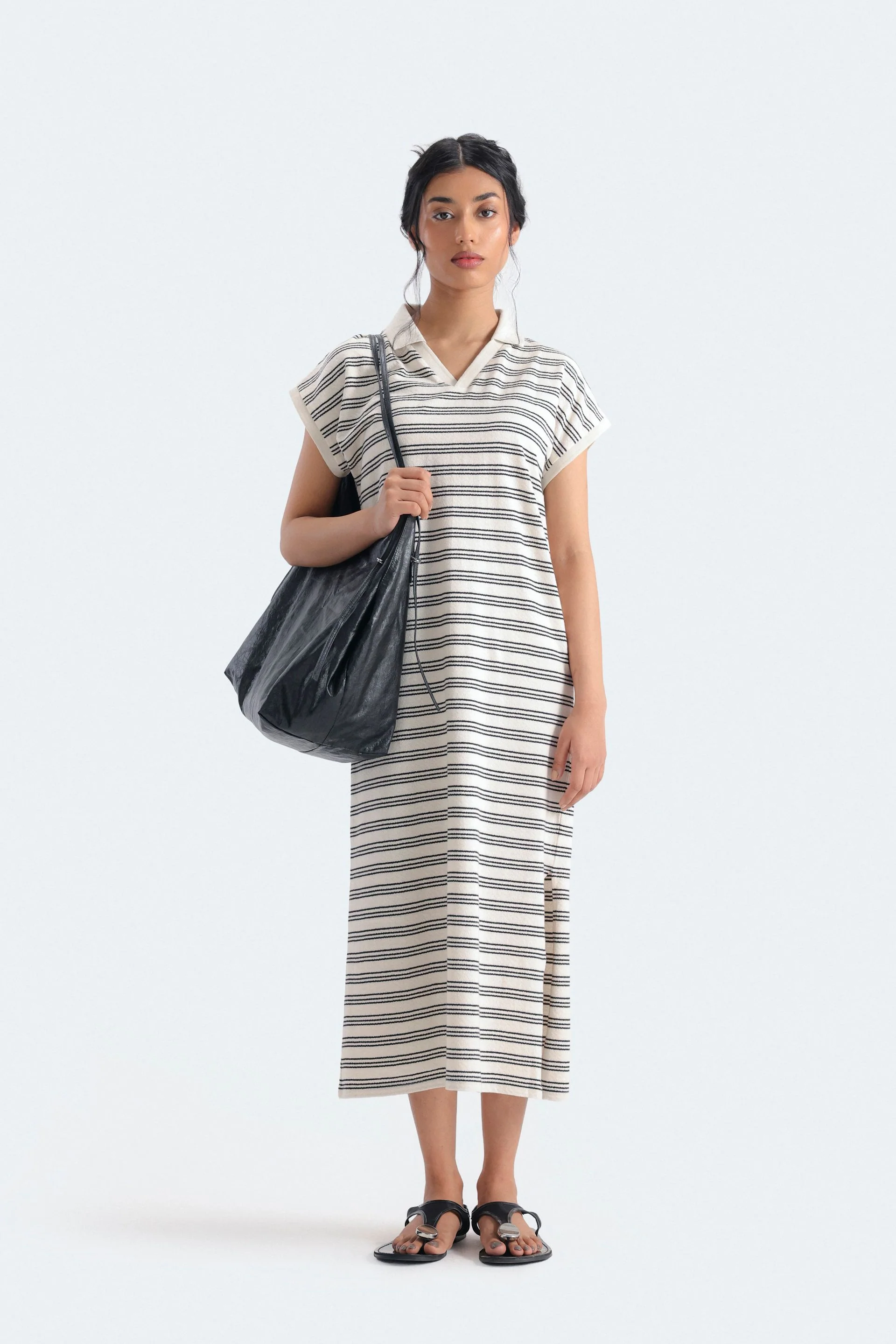 Striped Polo Dress